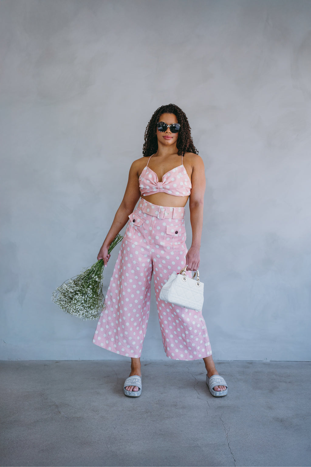 Zimmermann Pink Polka Dot 2 PC Set
