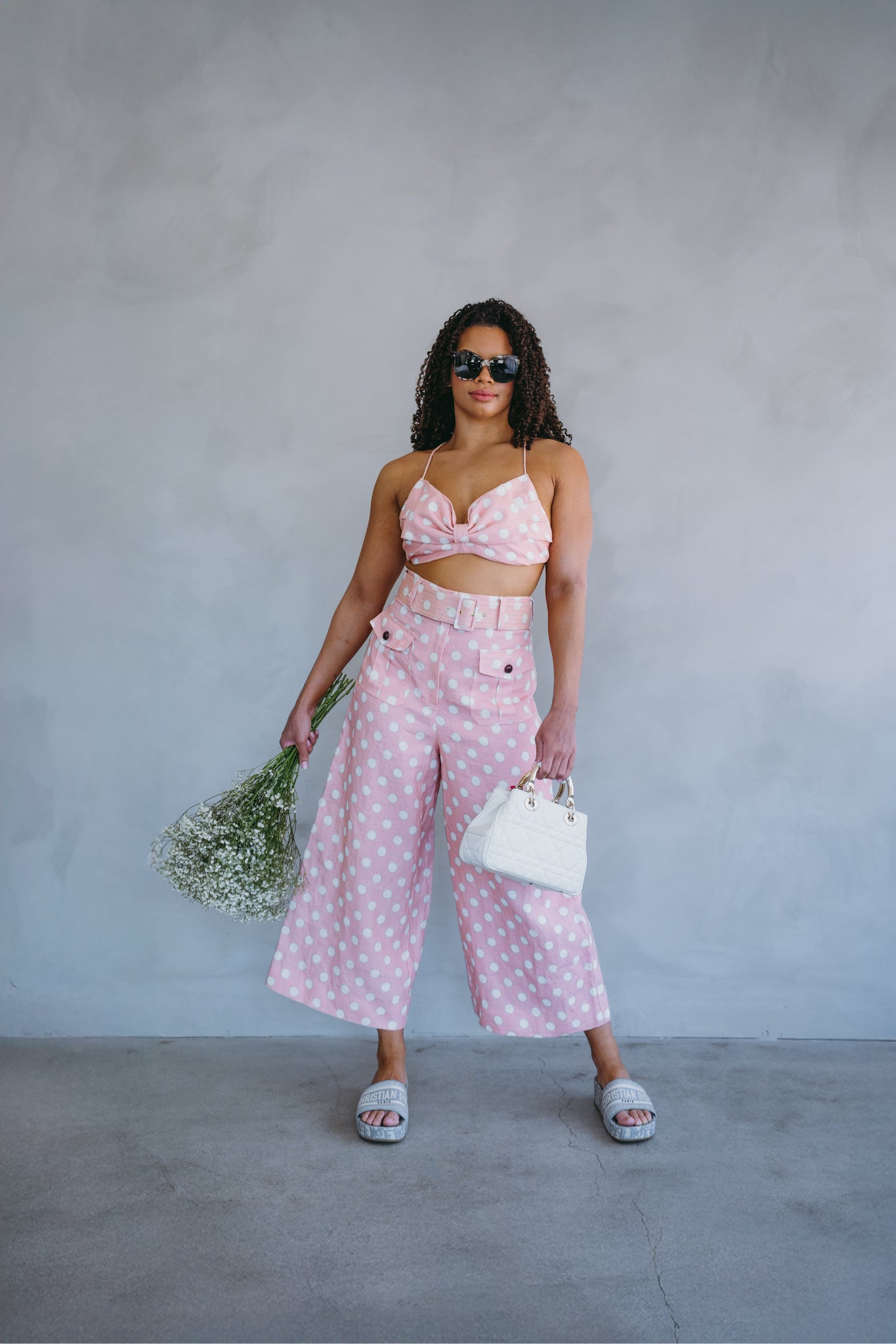 Zimmermann Pink Polka Dot 2 PC Set