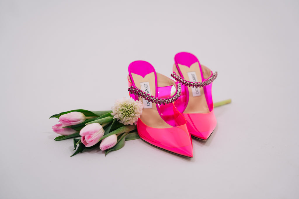 Jimmy Choo Hot Pink Heels
