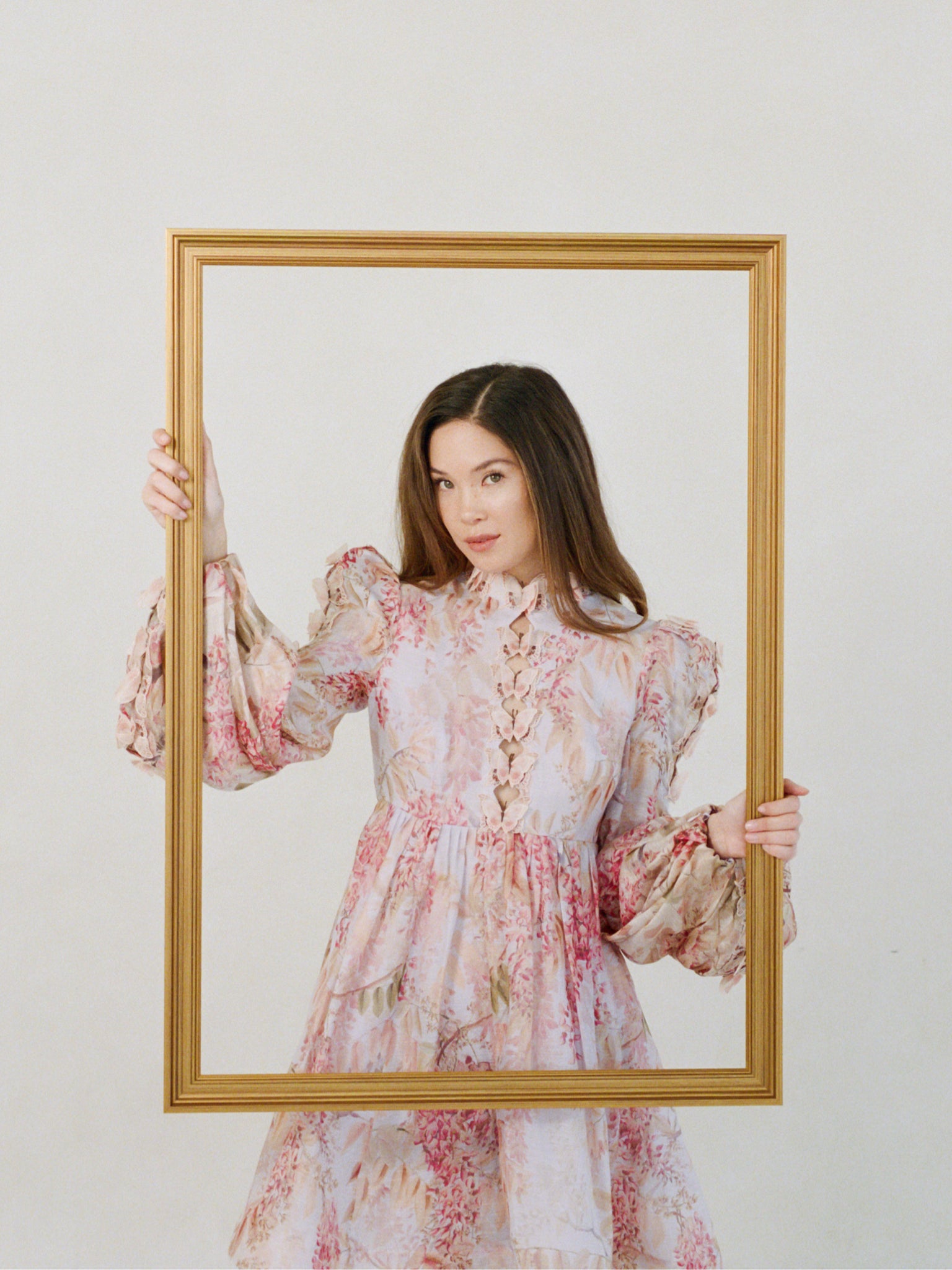 Zimmermann Pink Butterfly Dress