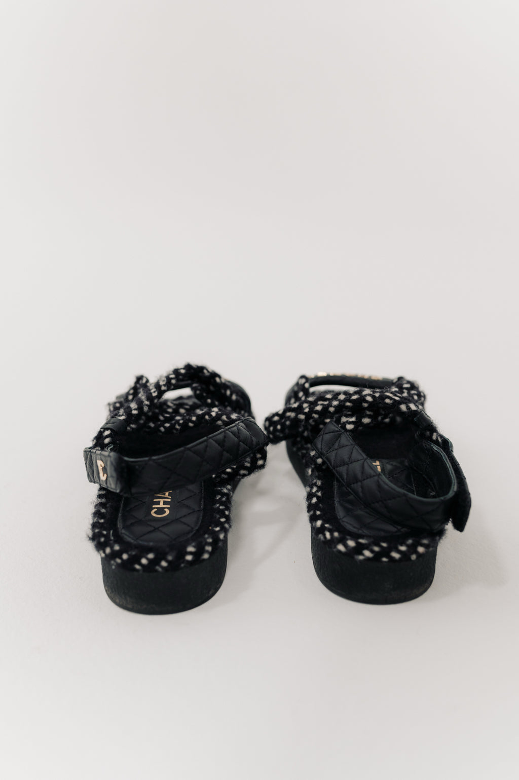 Chanel Woven Dad Sandals