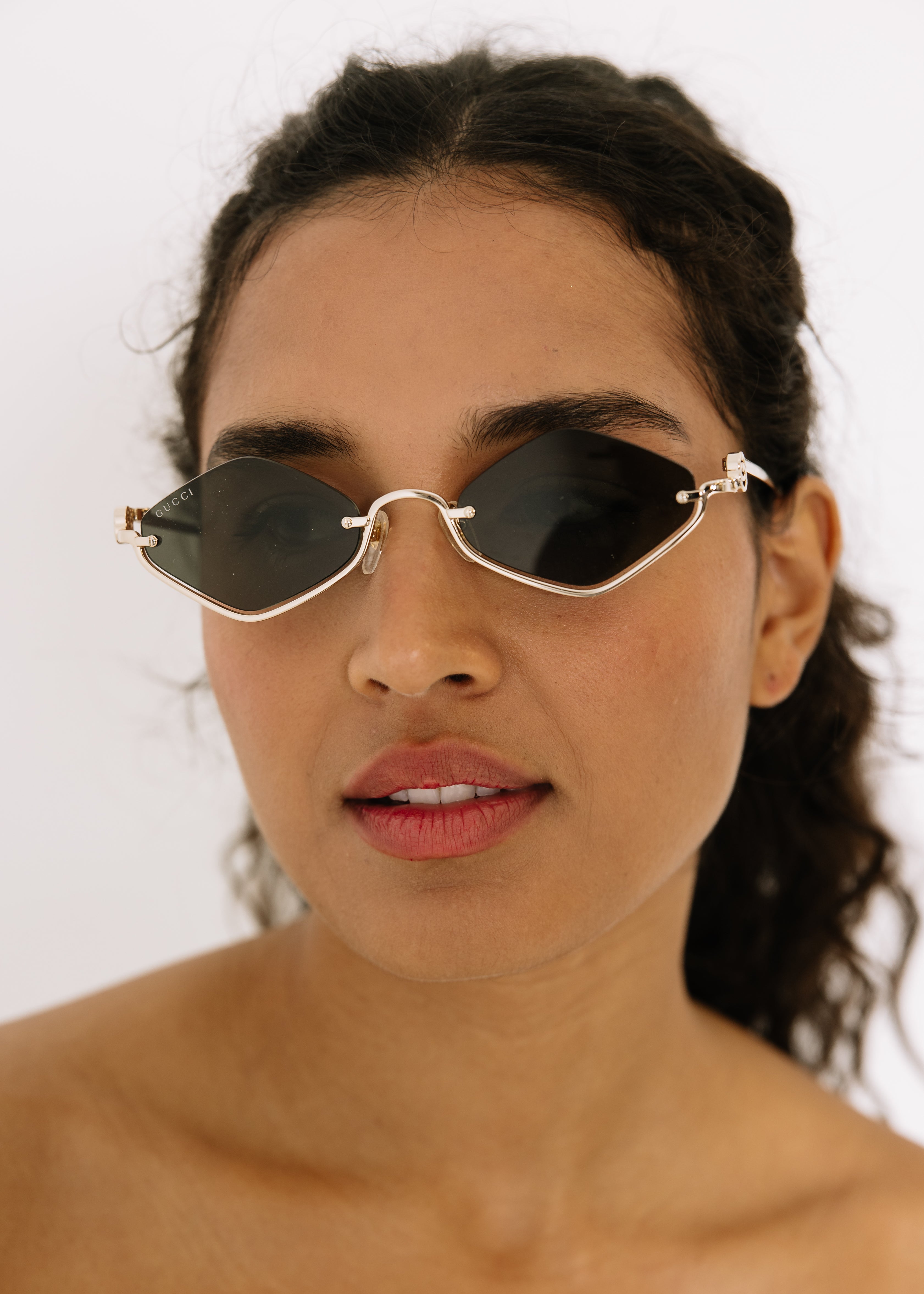 Gucci Geometric Sunglasses