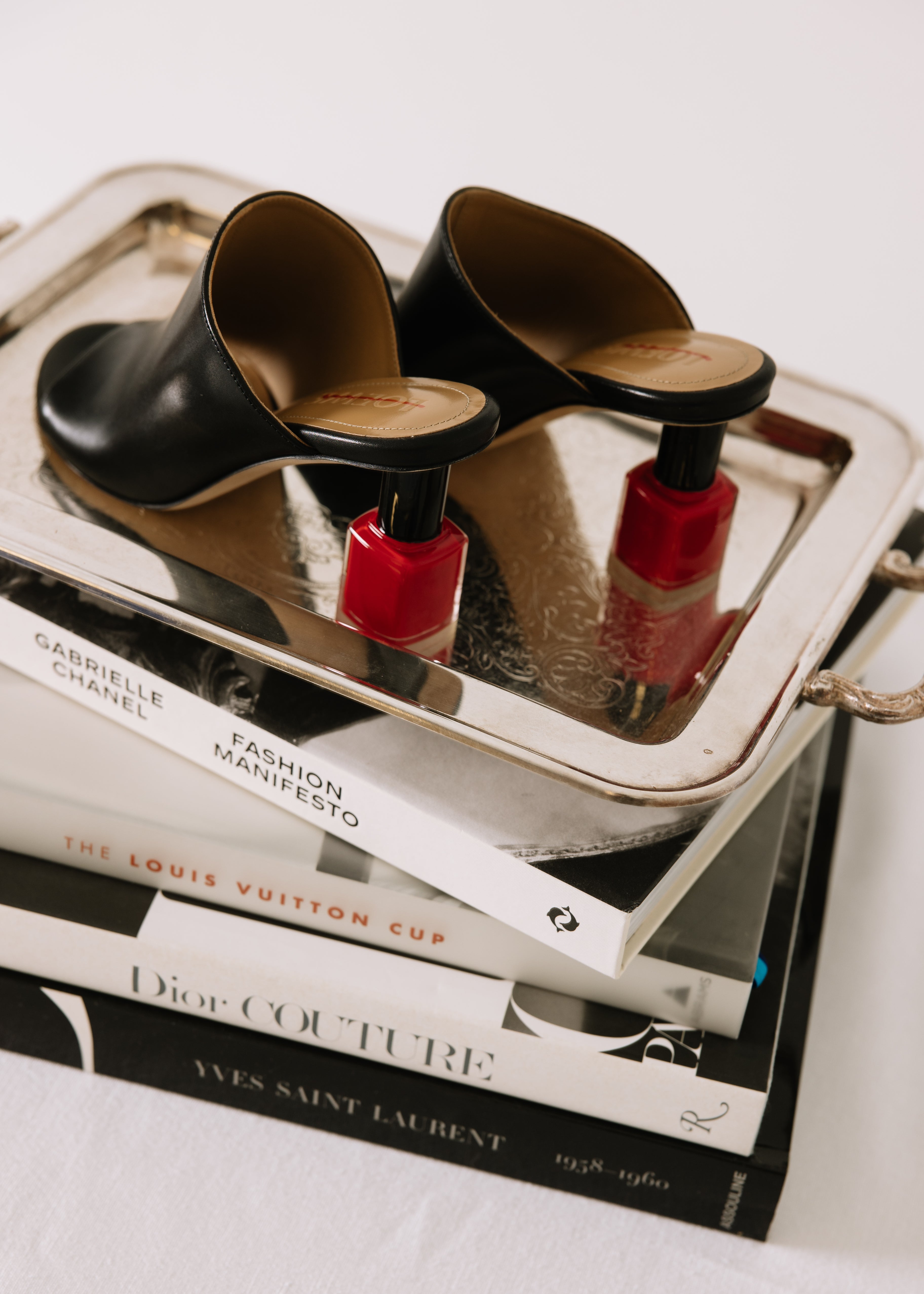 Loewe Lipstick Heel Mule
