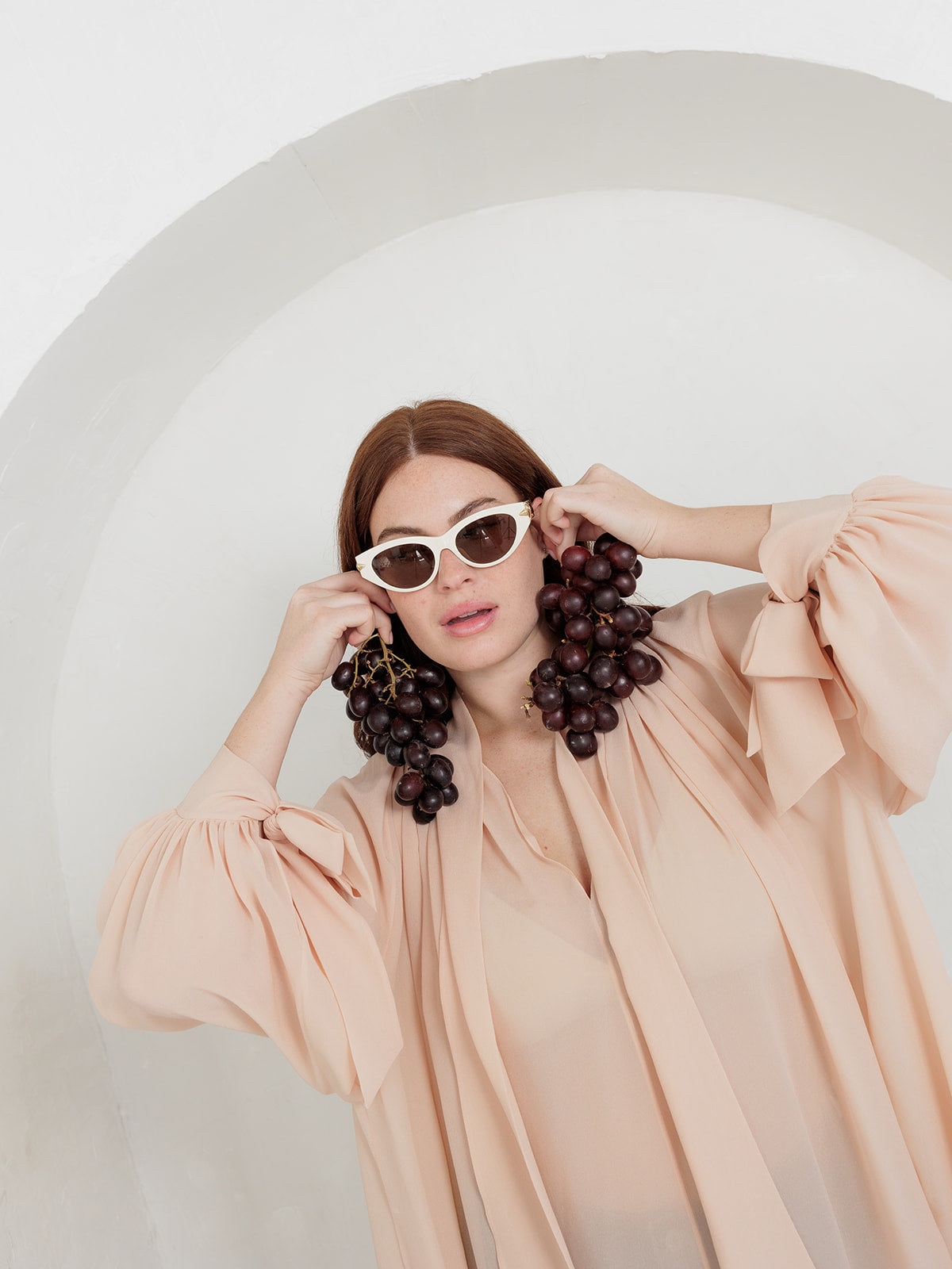 Chloe Pink Silk Dress