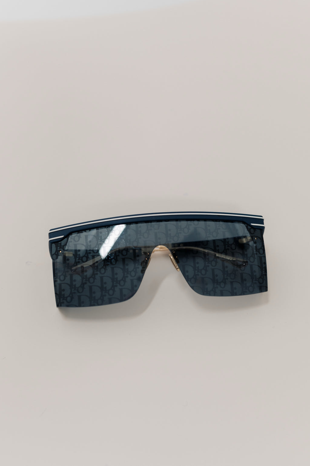 Christian Dior Navy Shield Sunglasses