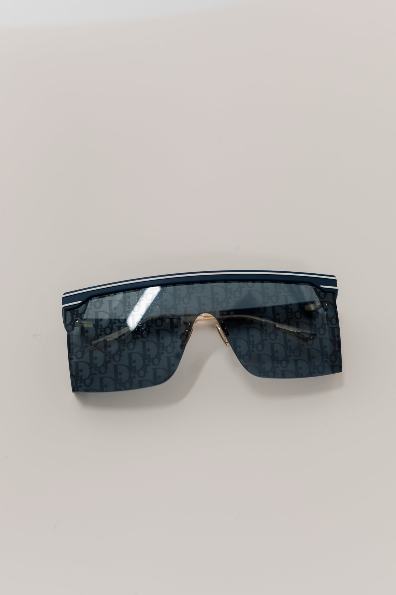 Christian Dior Navy Shield Sunglasses