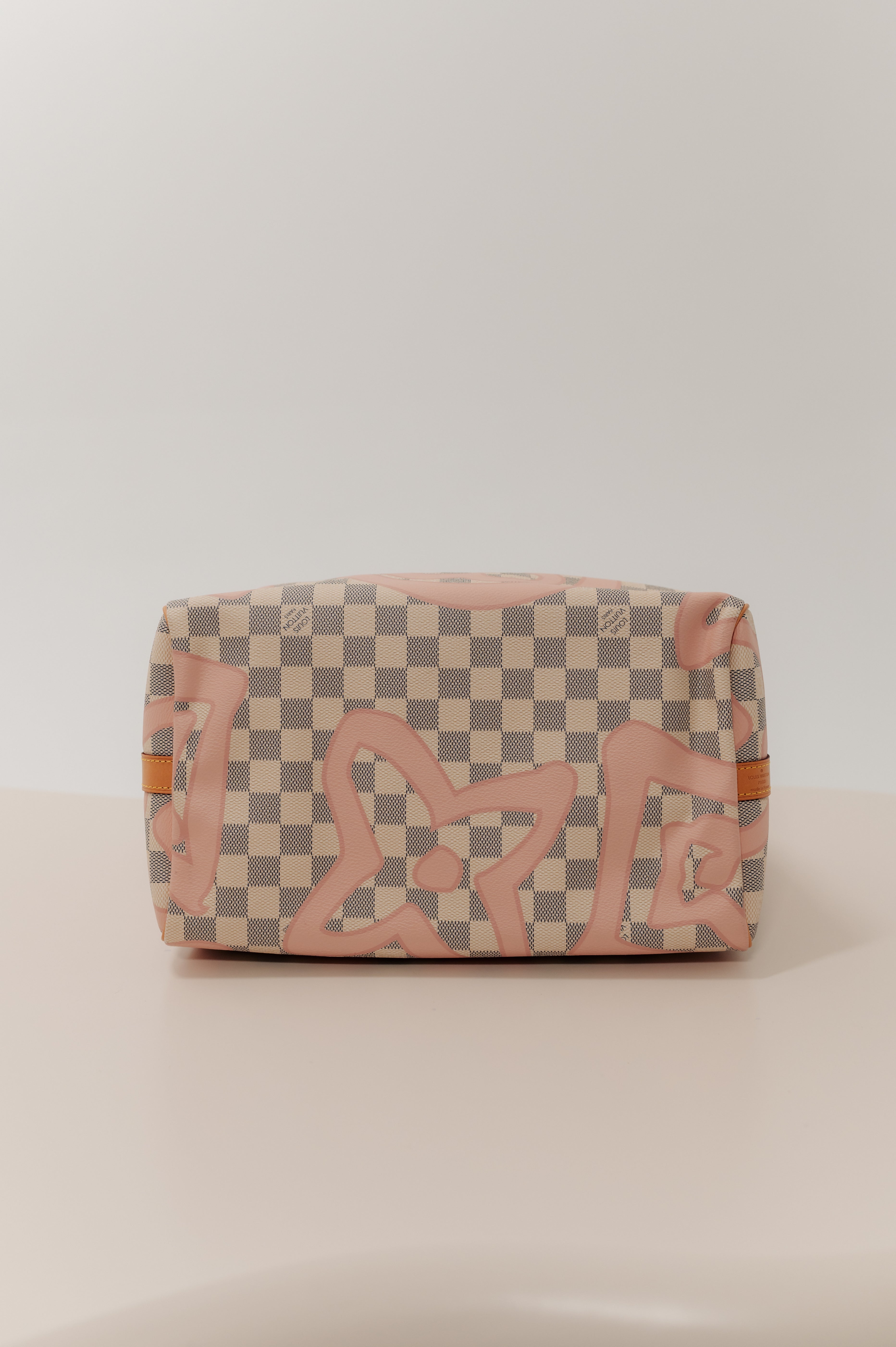 Louis Vuitton White Damier Speedy Hand Bag