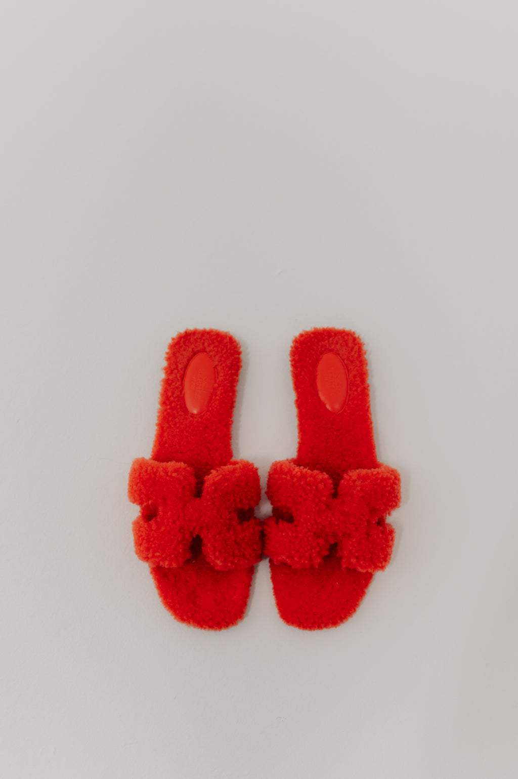 Hermes Oran Orange Sandals