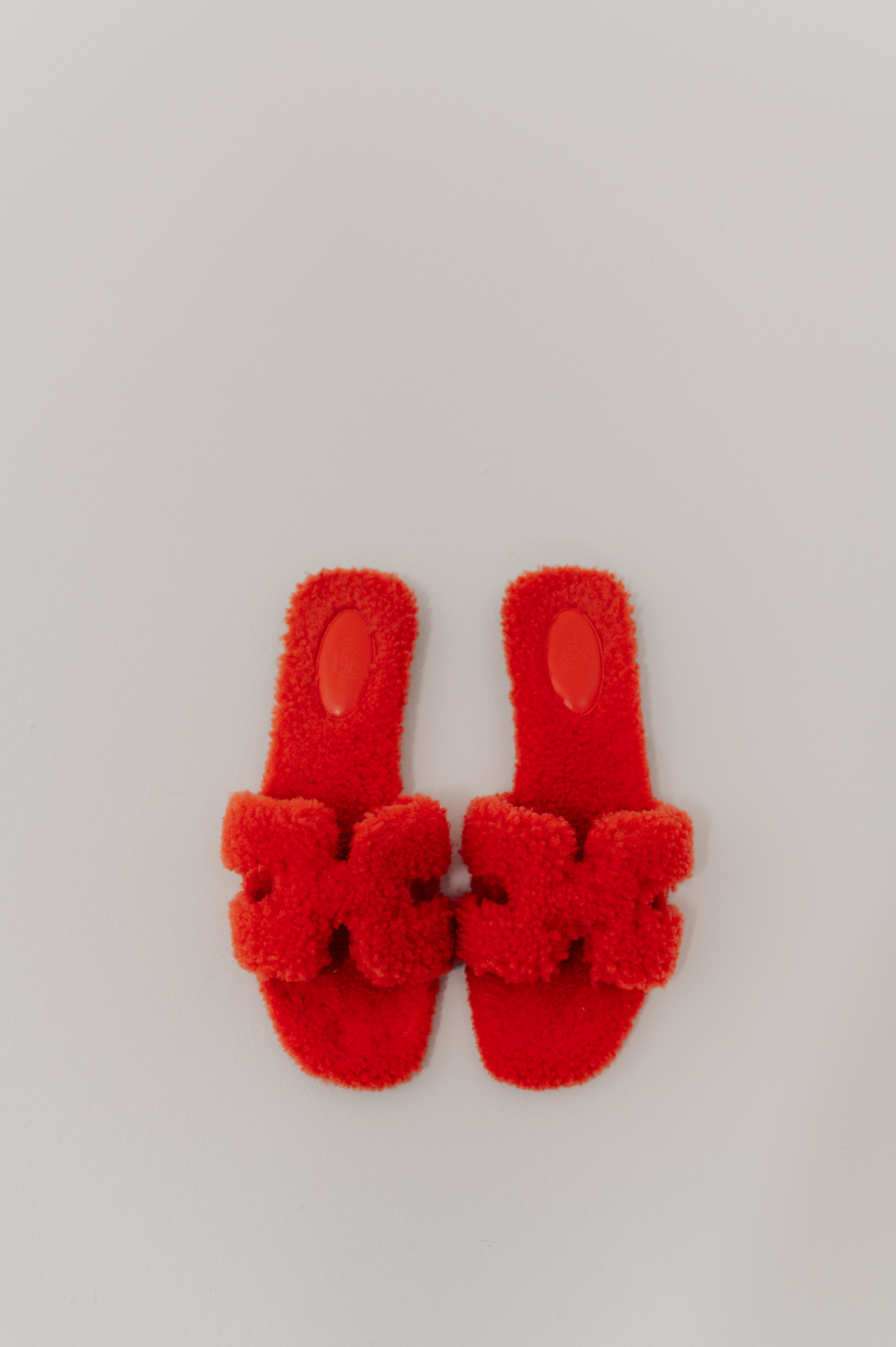 Hermes Oran Orange Sandals