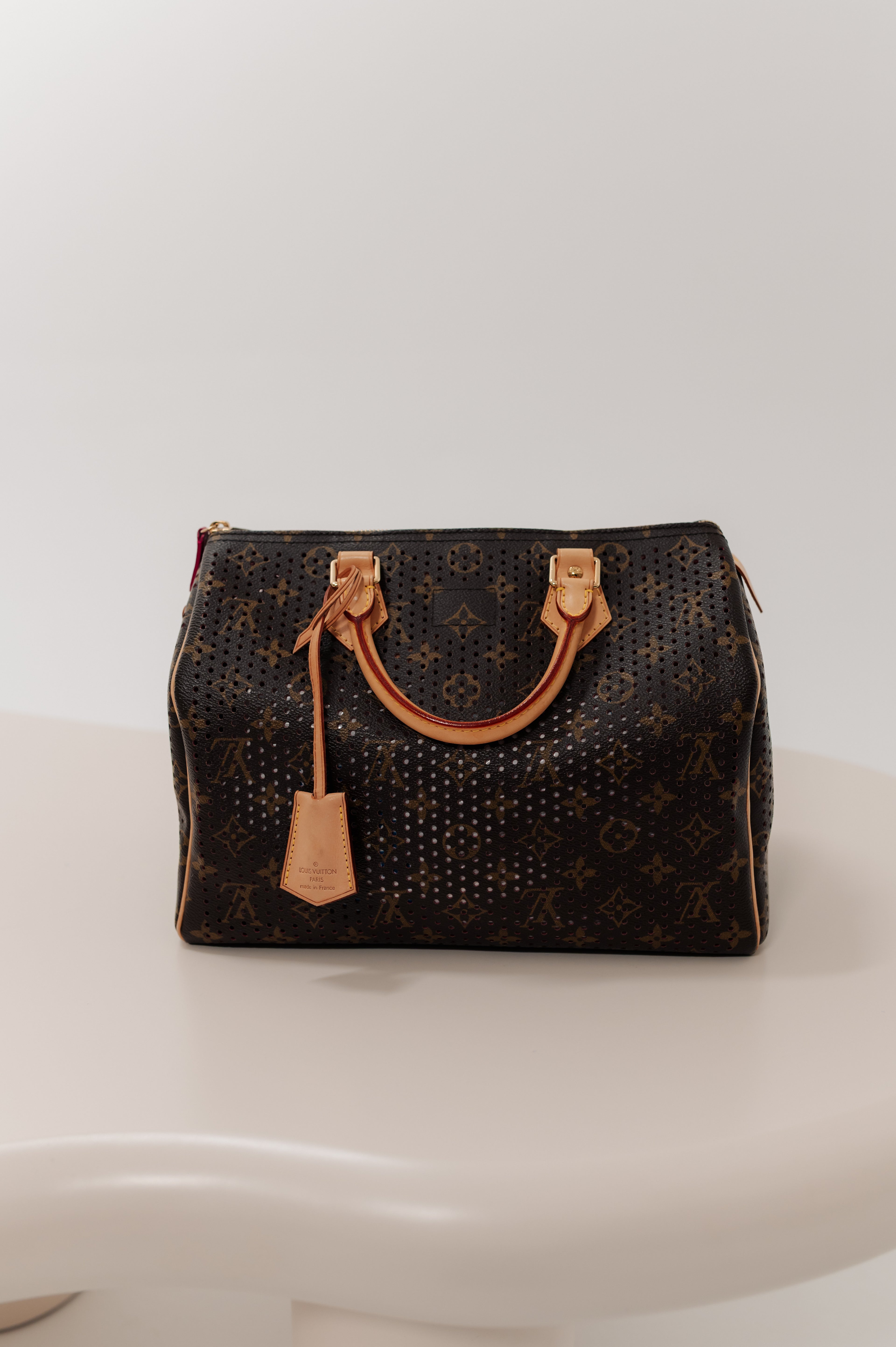 Louis Vuitton Brown Speedy Hand Bag