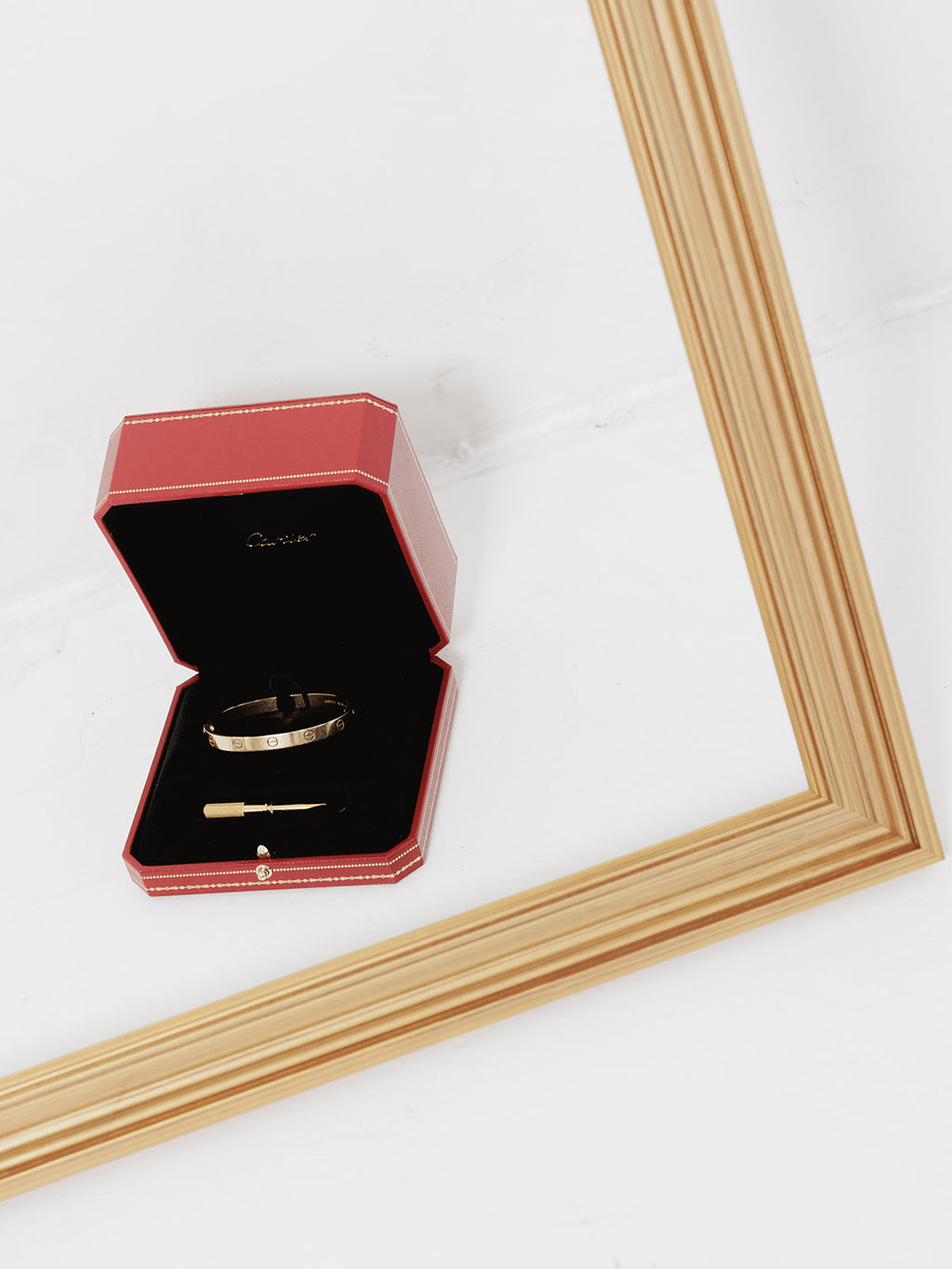 Cartier "Love" 18K Gold Bracelet-