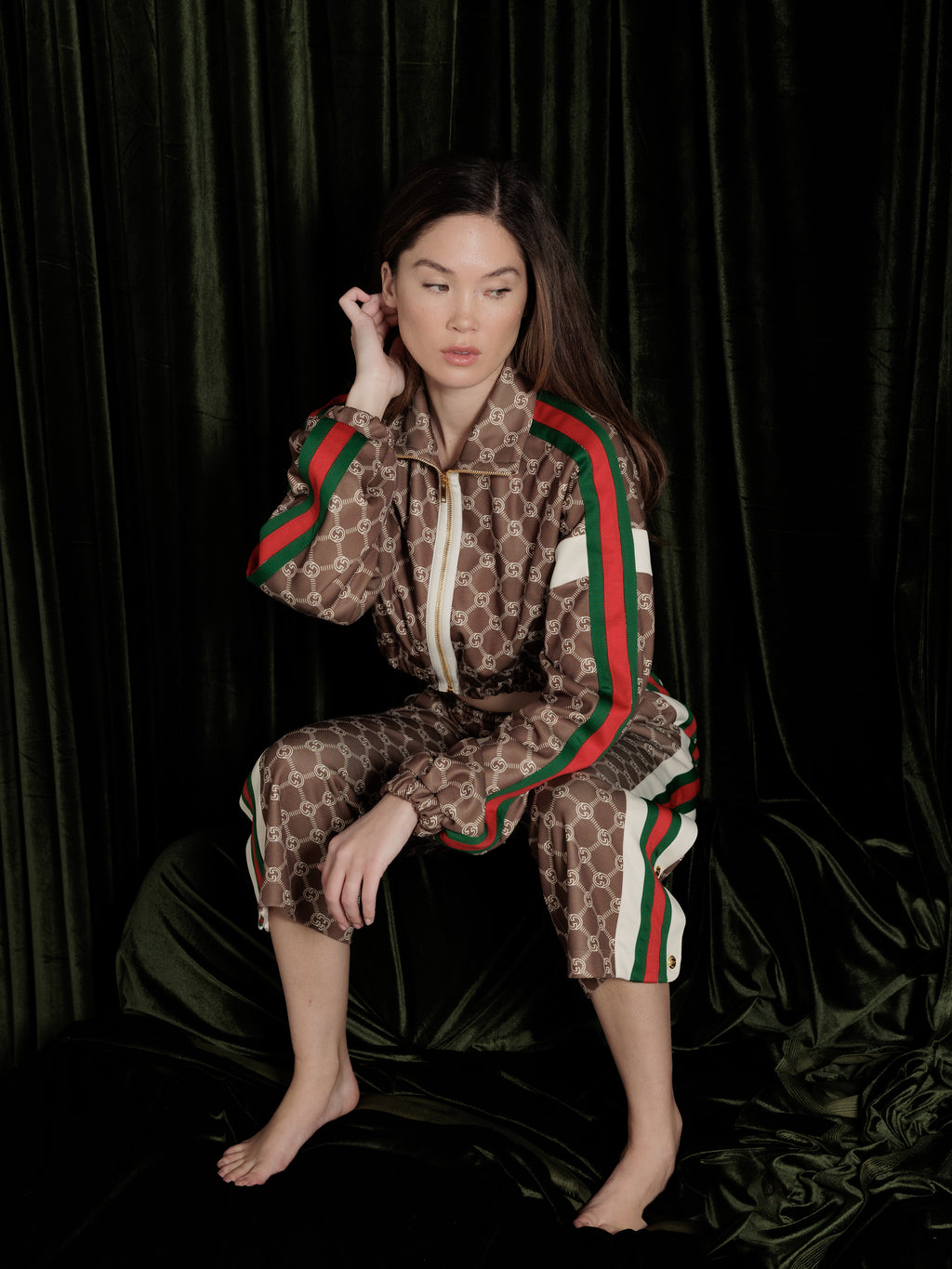 Gucci Monogram Joggers