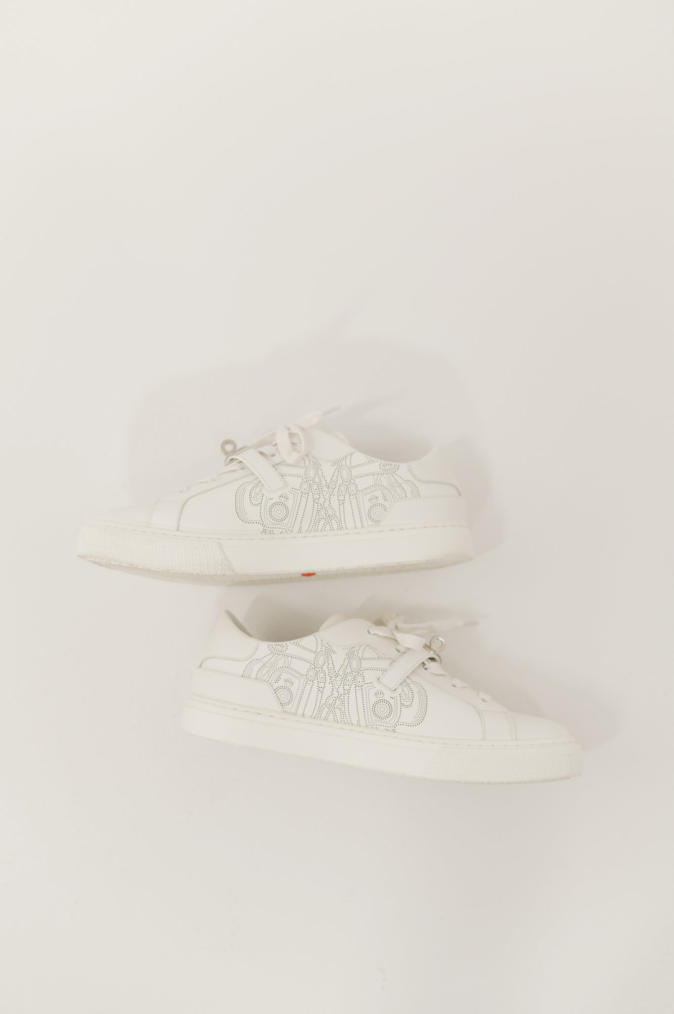 Hermes White Day Sneakers