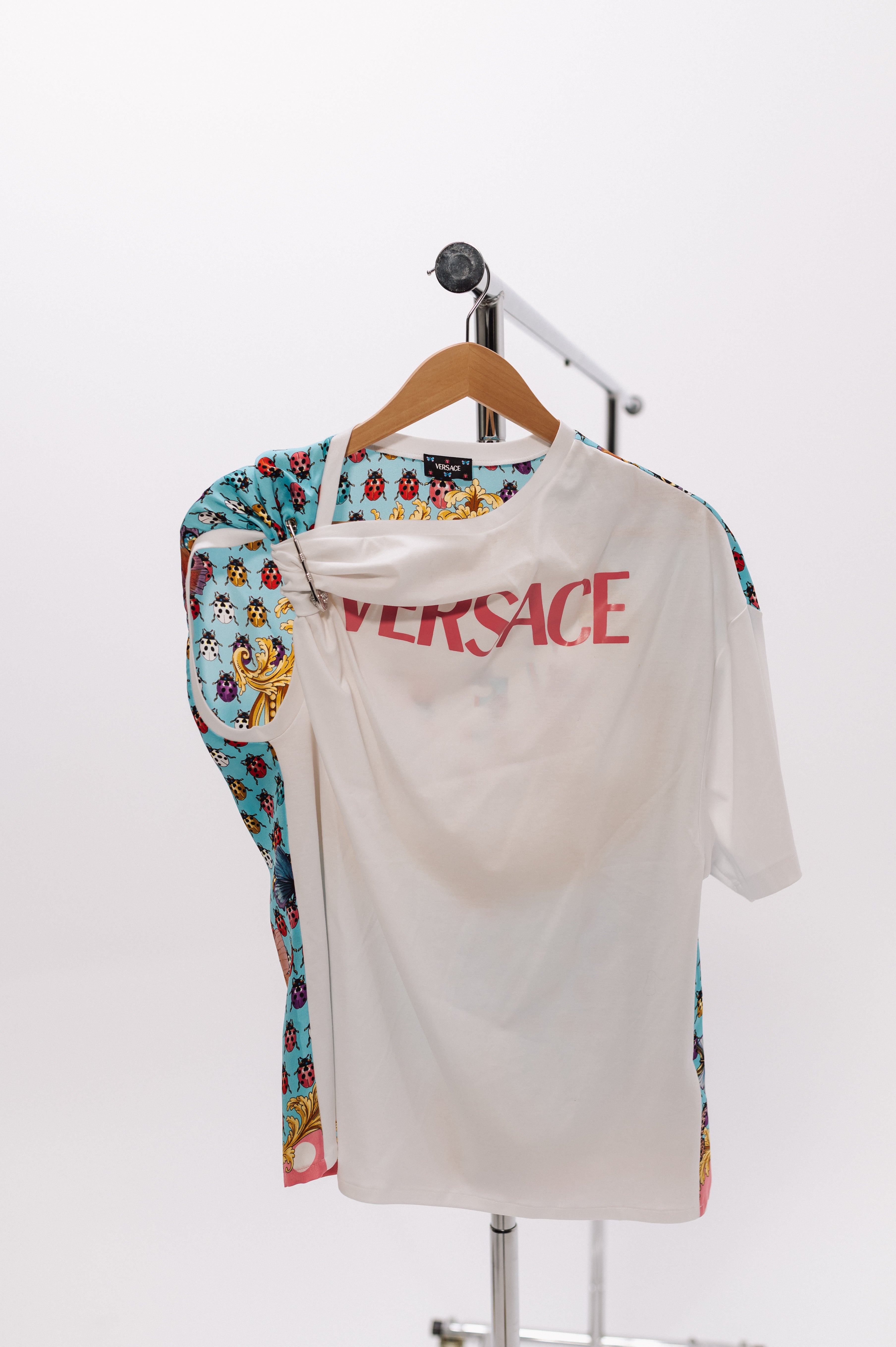 Versace Butterfly Graphic T-Shirt