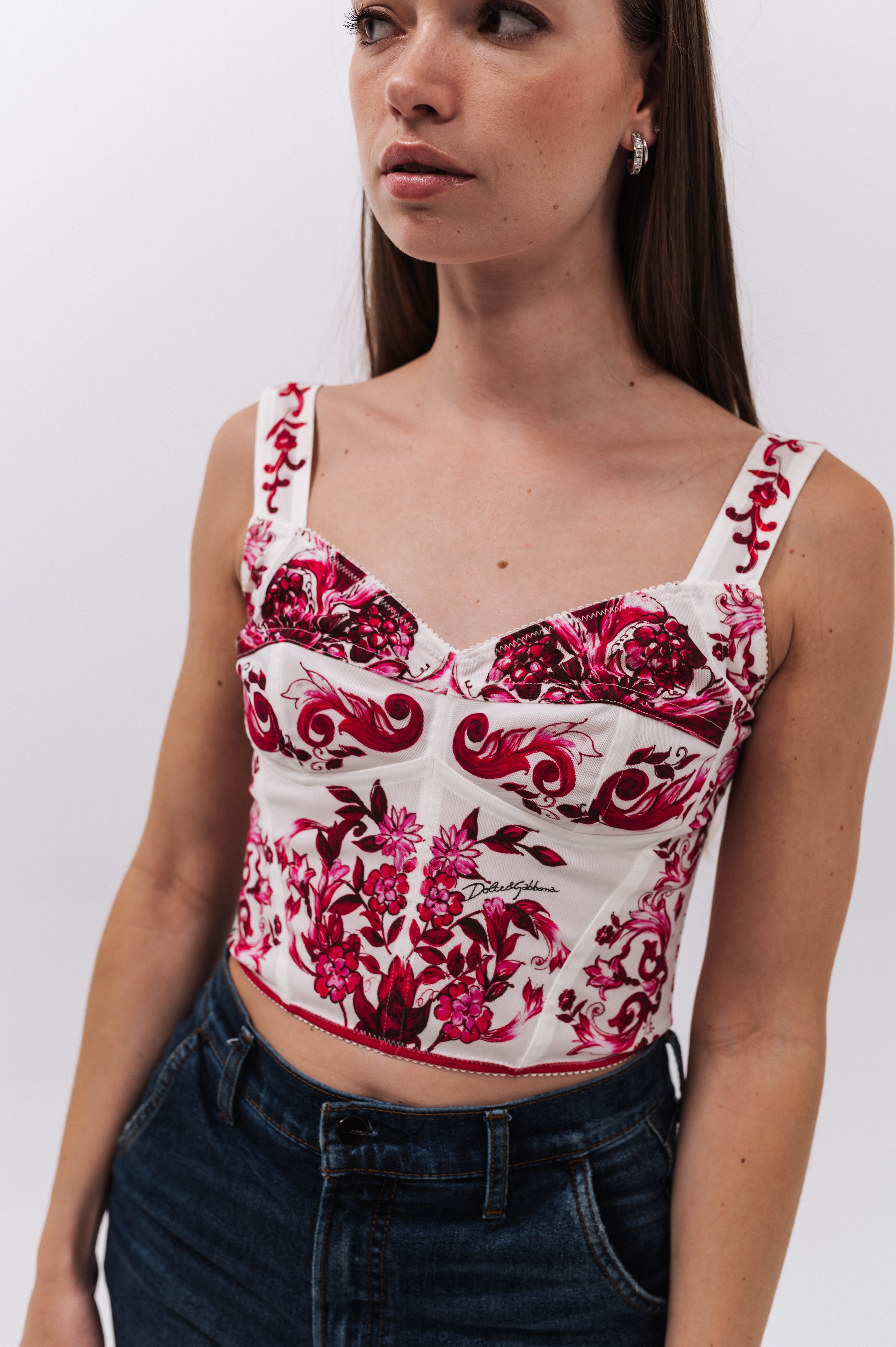 Dolce & Gabbana Bustier Top