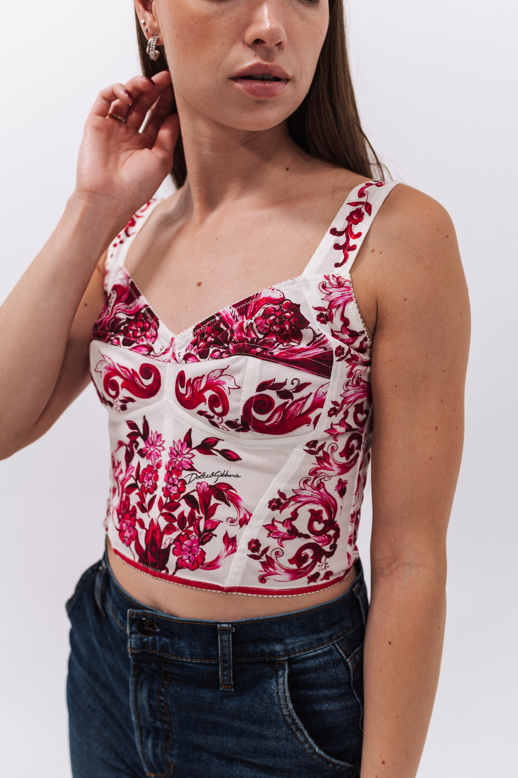 Dolce & Gabbana Bustier Top