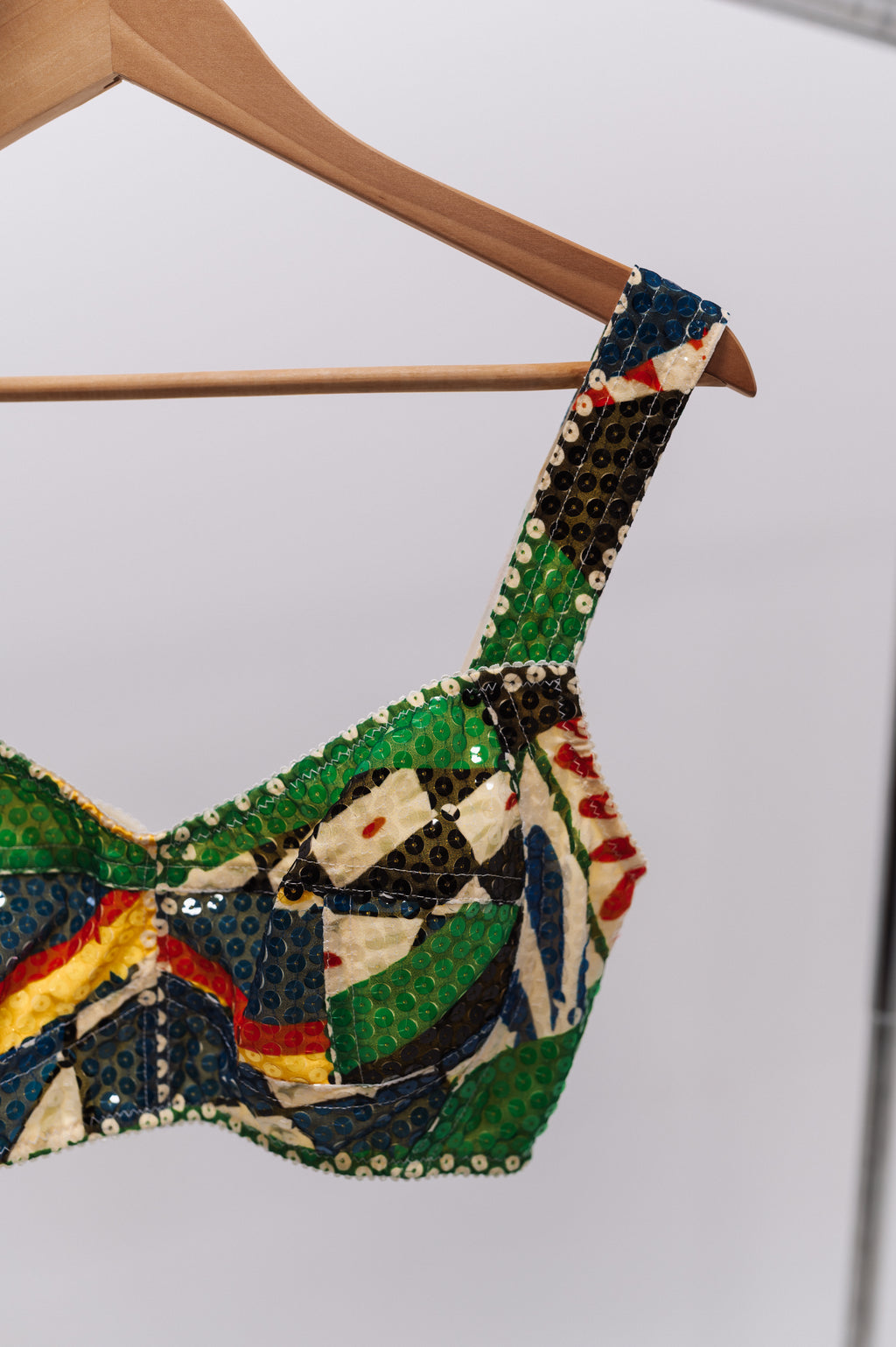 Dolce & Gabbana Sequin Crop Top