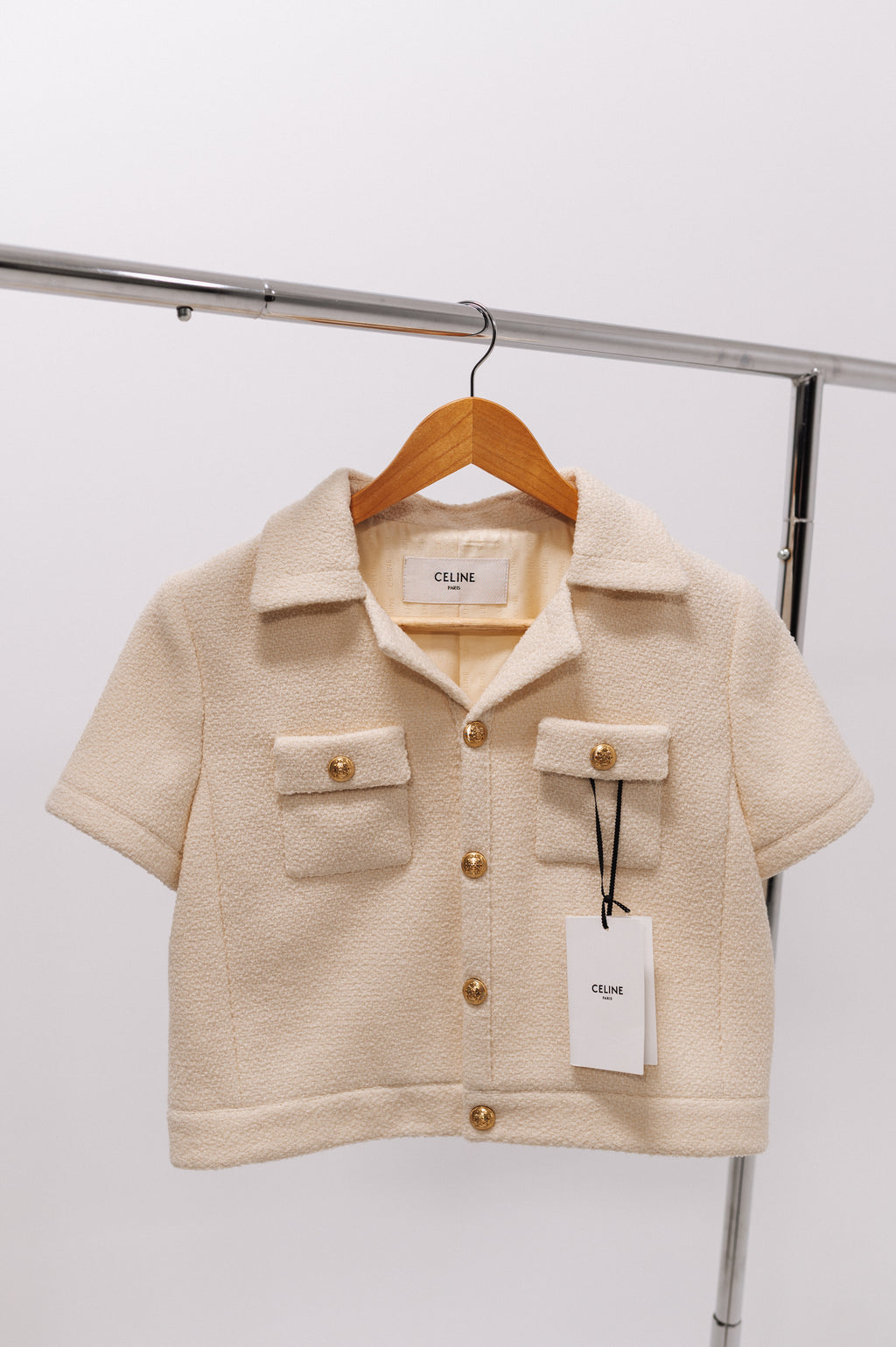 Celine Crop Chelsea Jacket