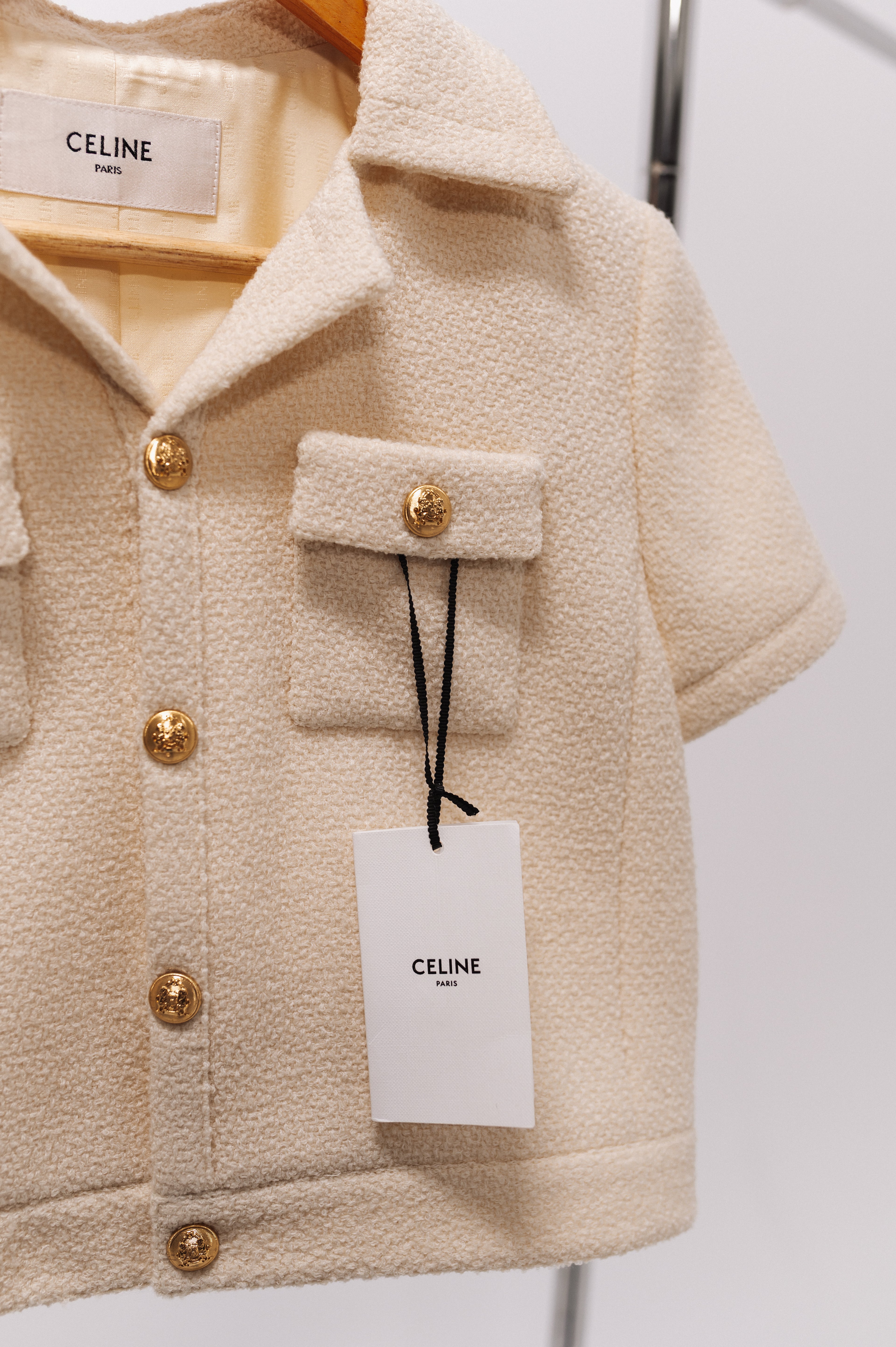 Celine Crop Chelsea Jacket