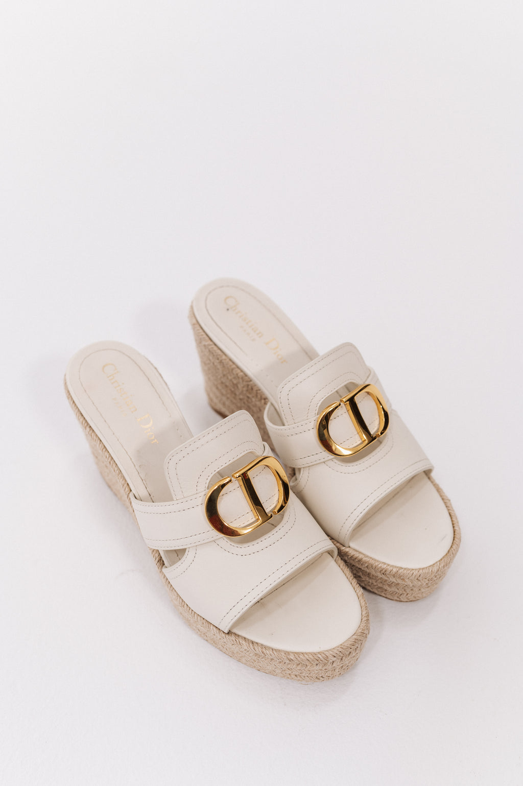 Dior 30 Montaigne Wedge Sandal