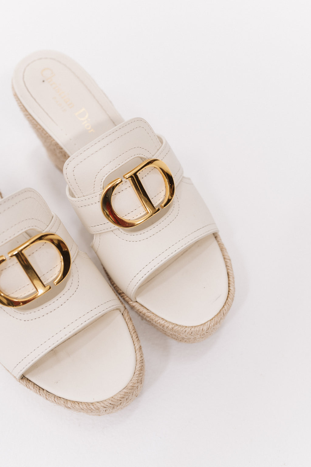 Dior 30 Montaigne Wedge Sandal