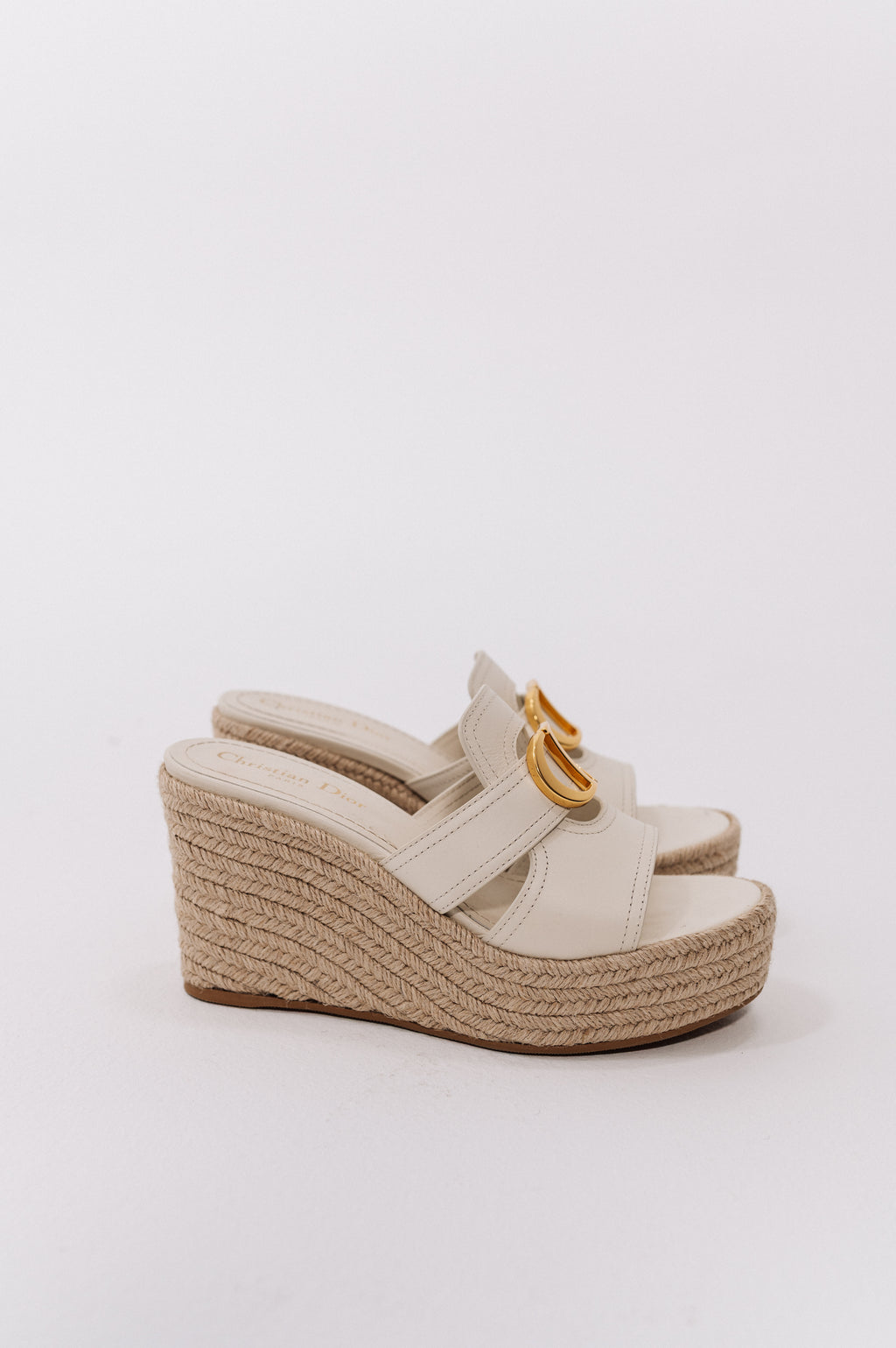 Dior 30 Montaigne Wedge Sandal