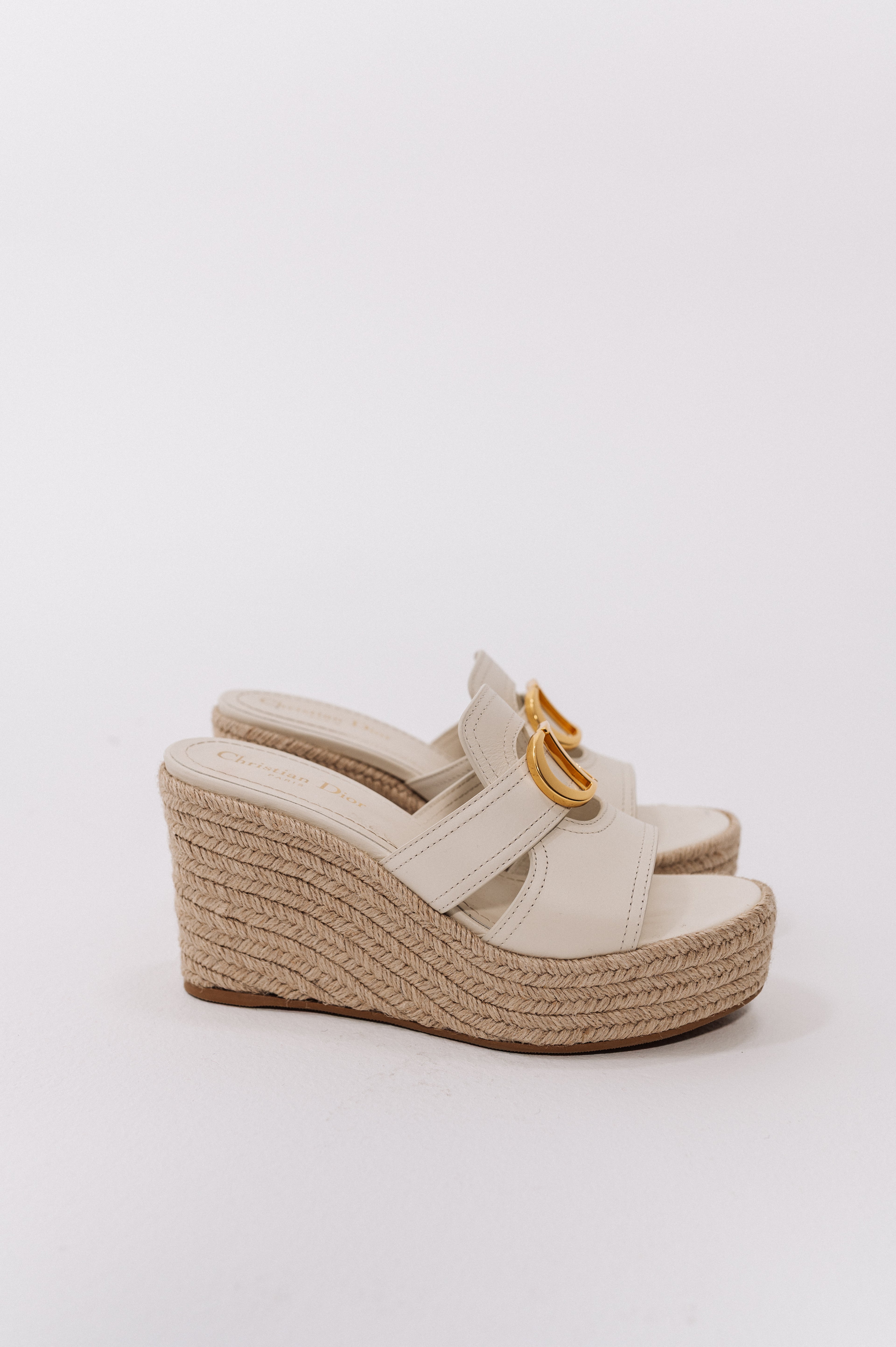 Dior 30 Montaigne Wedge Sandal