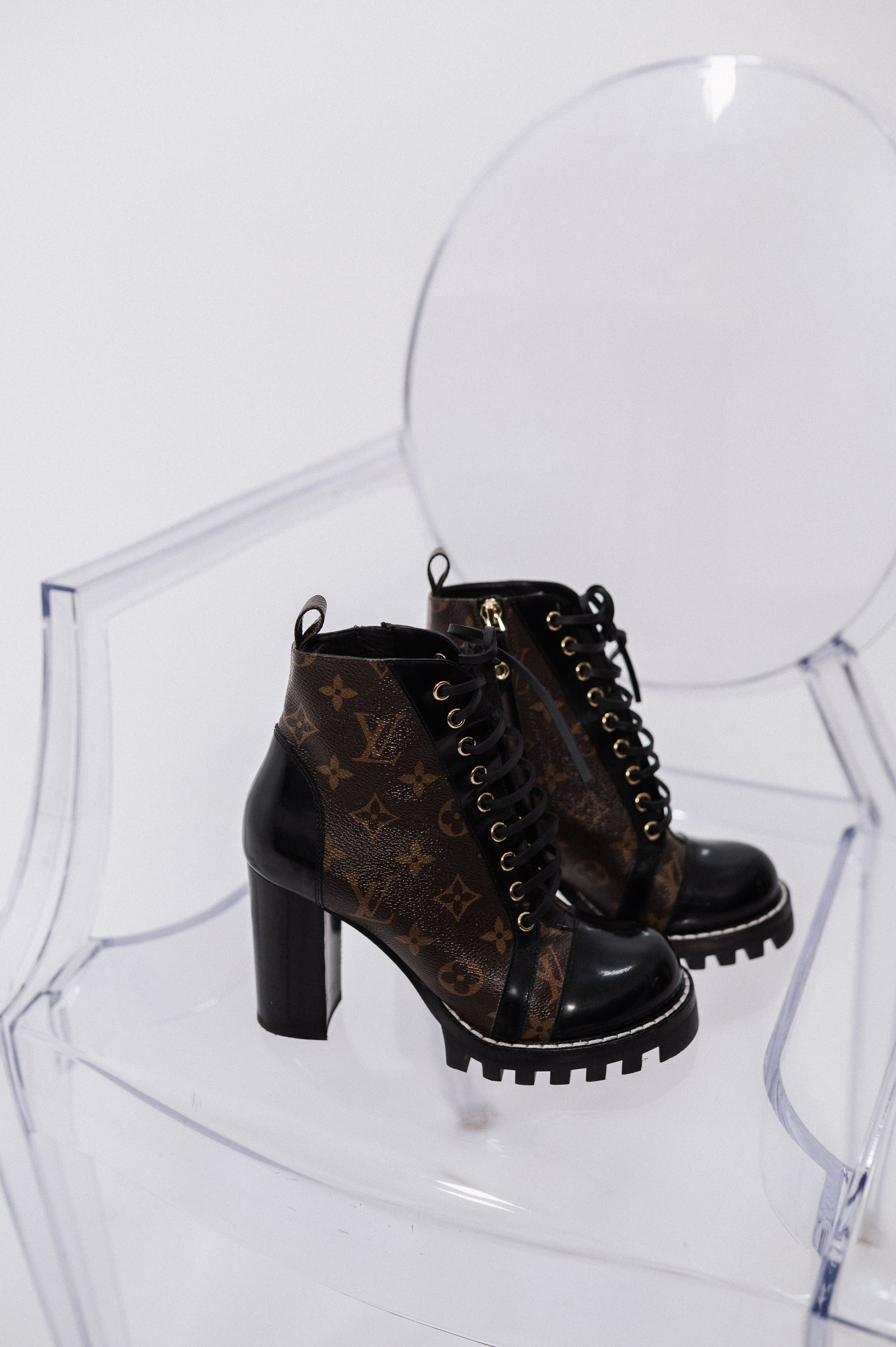 Louis Vuitton Star Trail Monogram Ankle Boots
