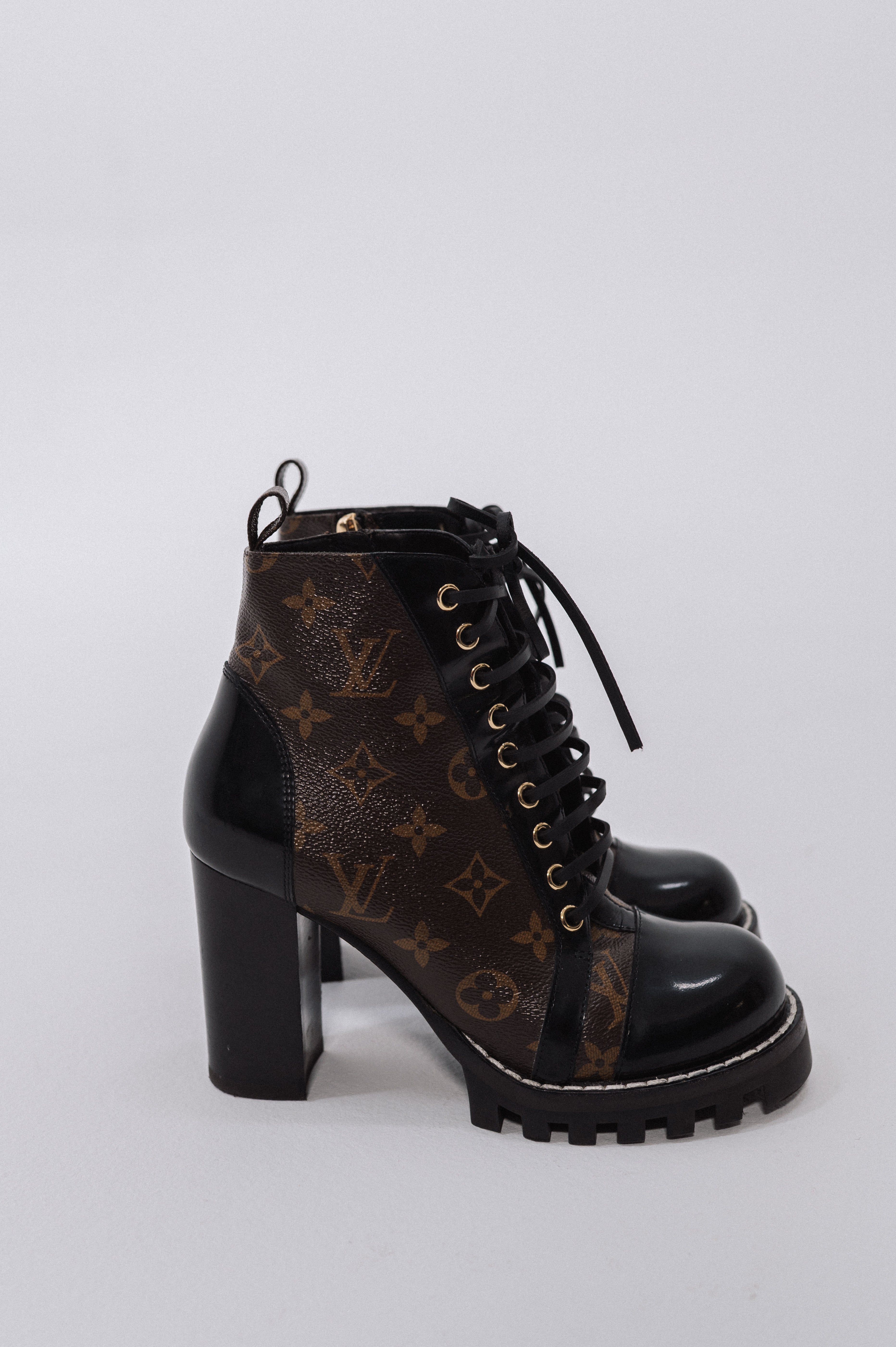 Louis Vuitton Star Trail Monogram Ankle Boots