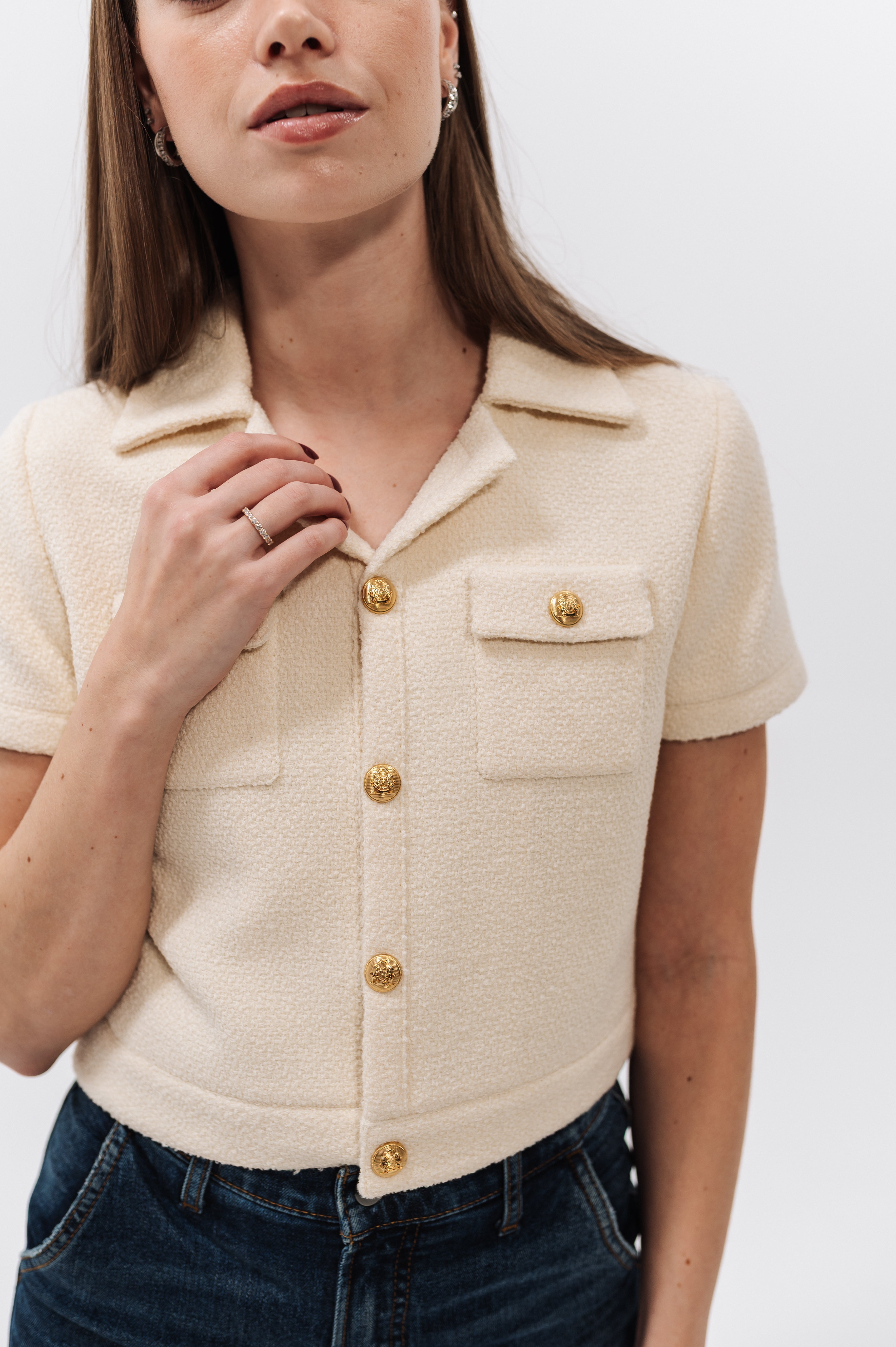 Celine Crop Chelsea Jacket