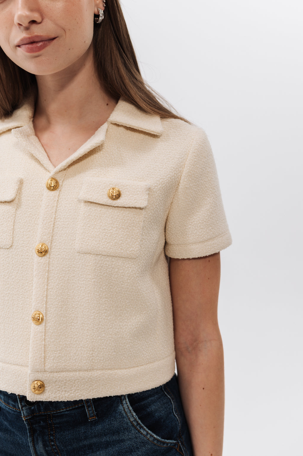 Celine Crop Chelsea Jacket