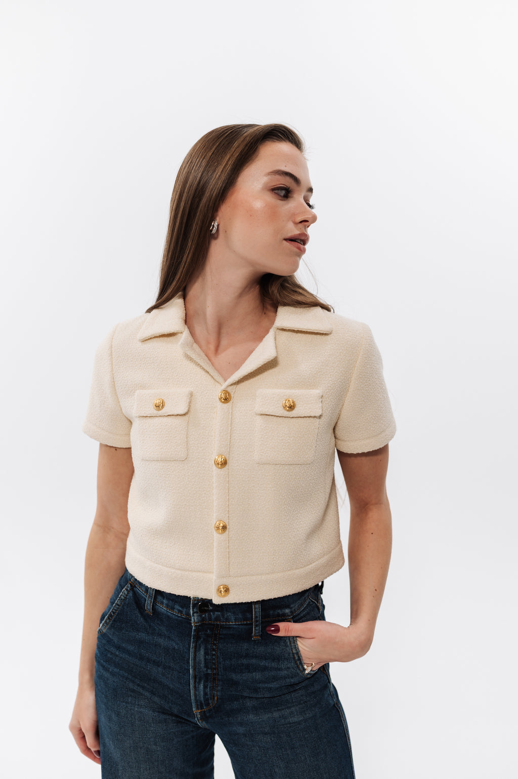 Celine Crop Chelsea Jacket