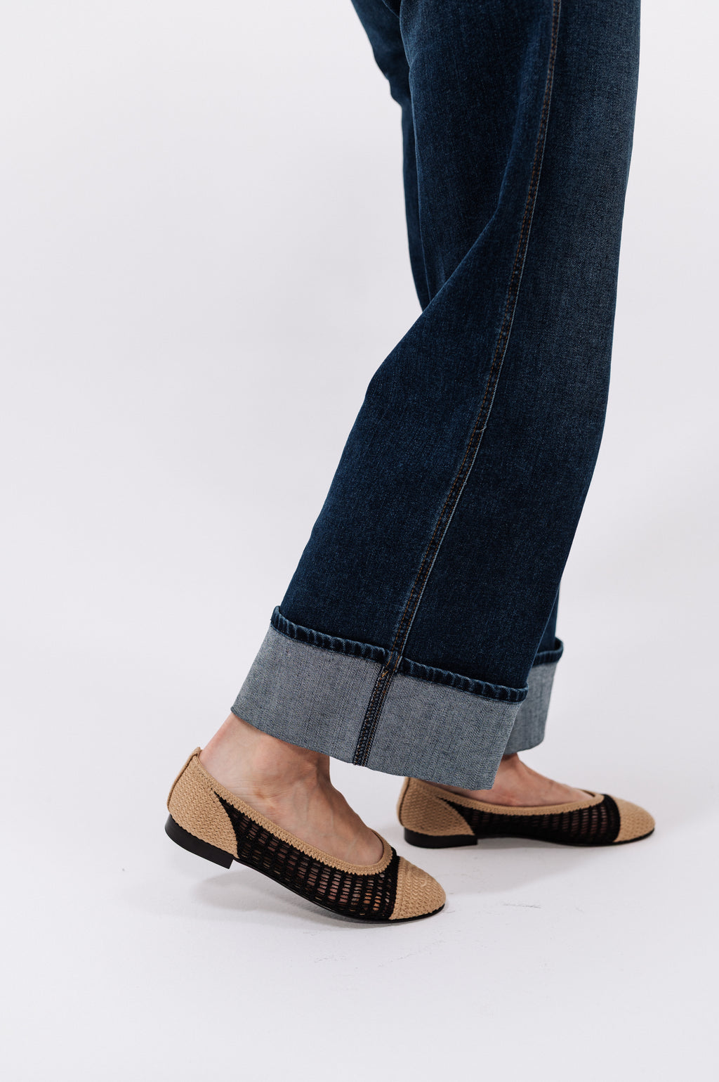 Chanel Woven Raffia Flats