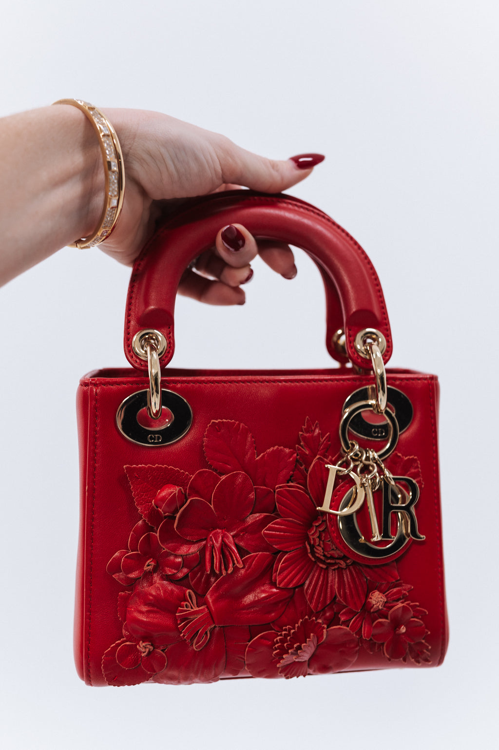 Mini Red Lady Dior