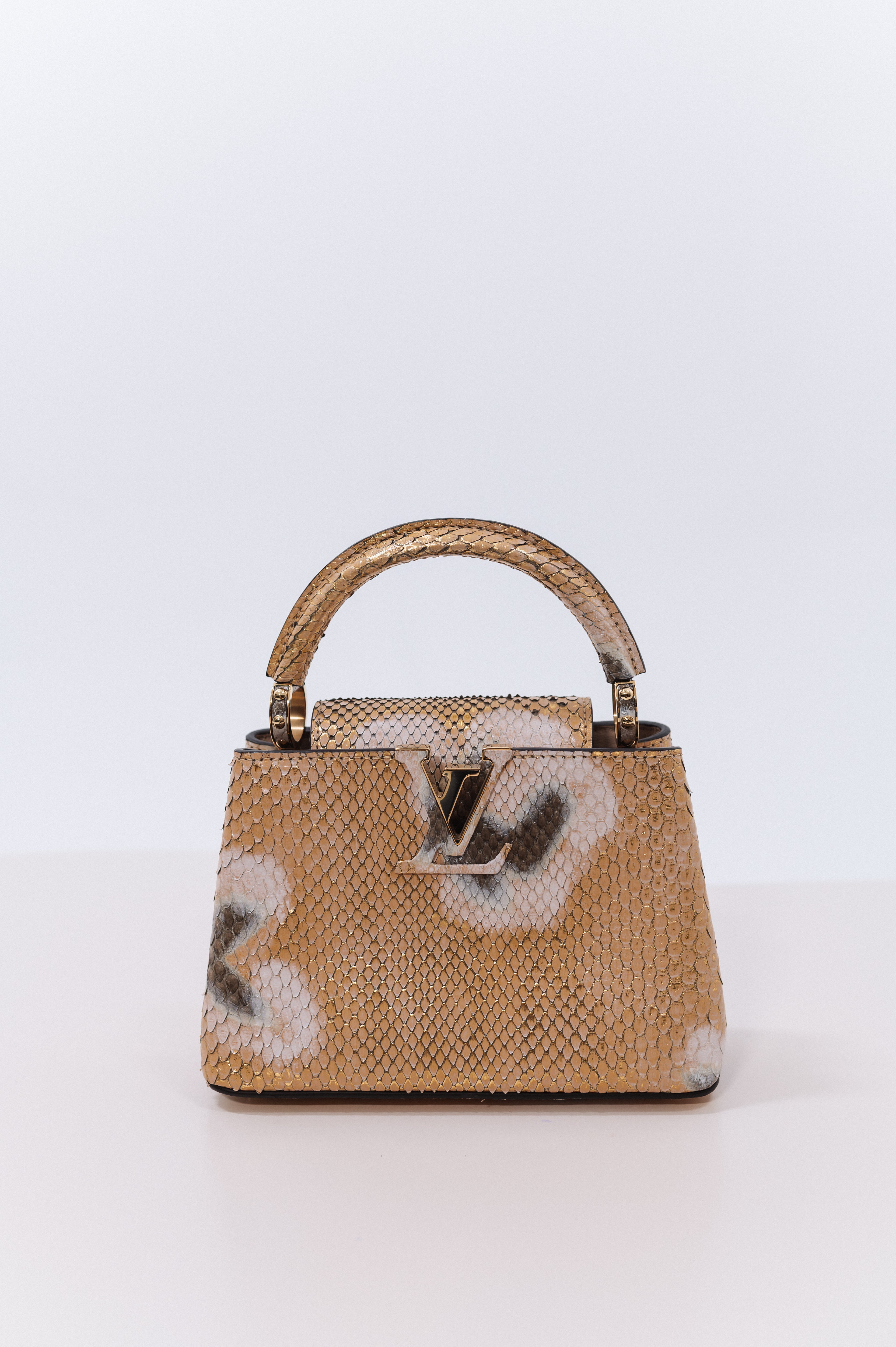 Louis Vuitton Mini Python Capucines