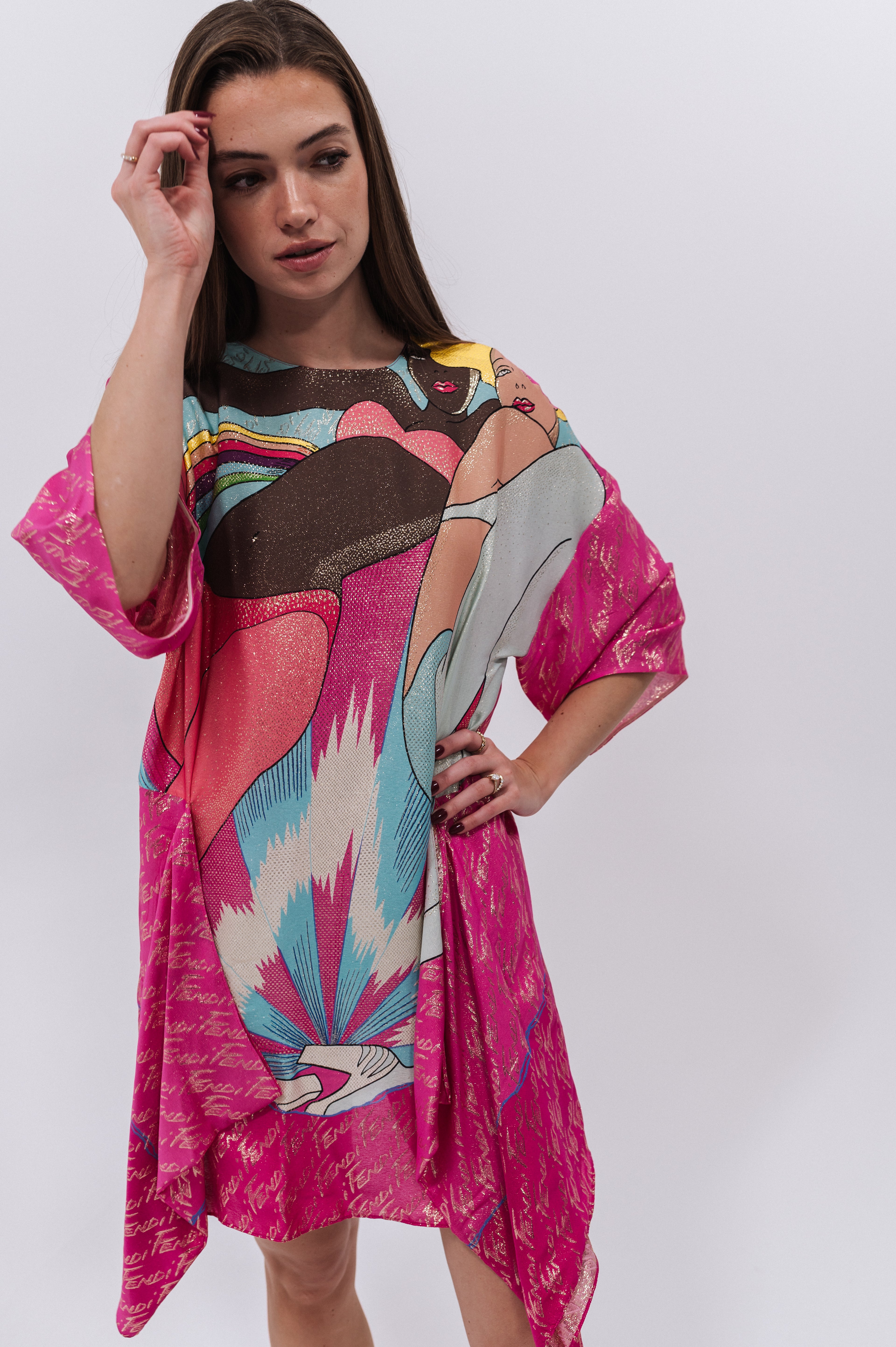 Fendi Runway Cover Up