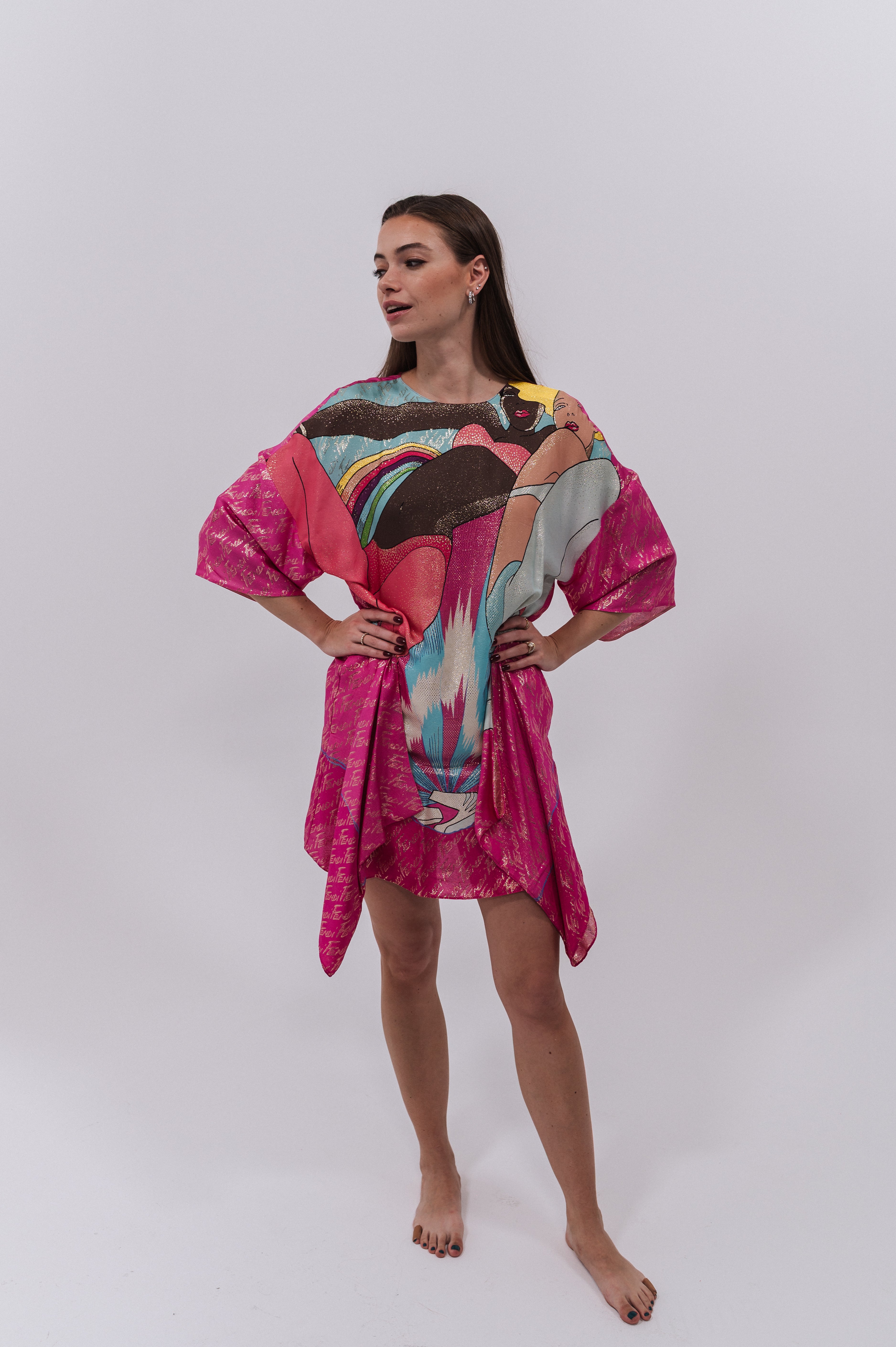 Fendi Runway Cover Up