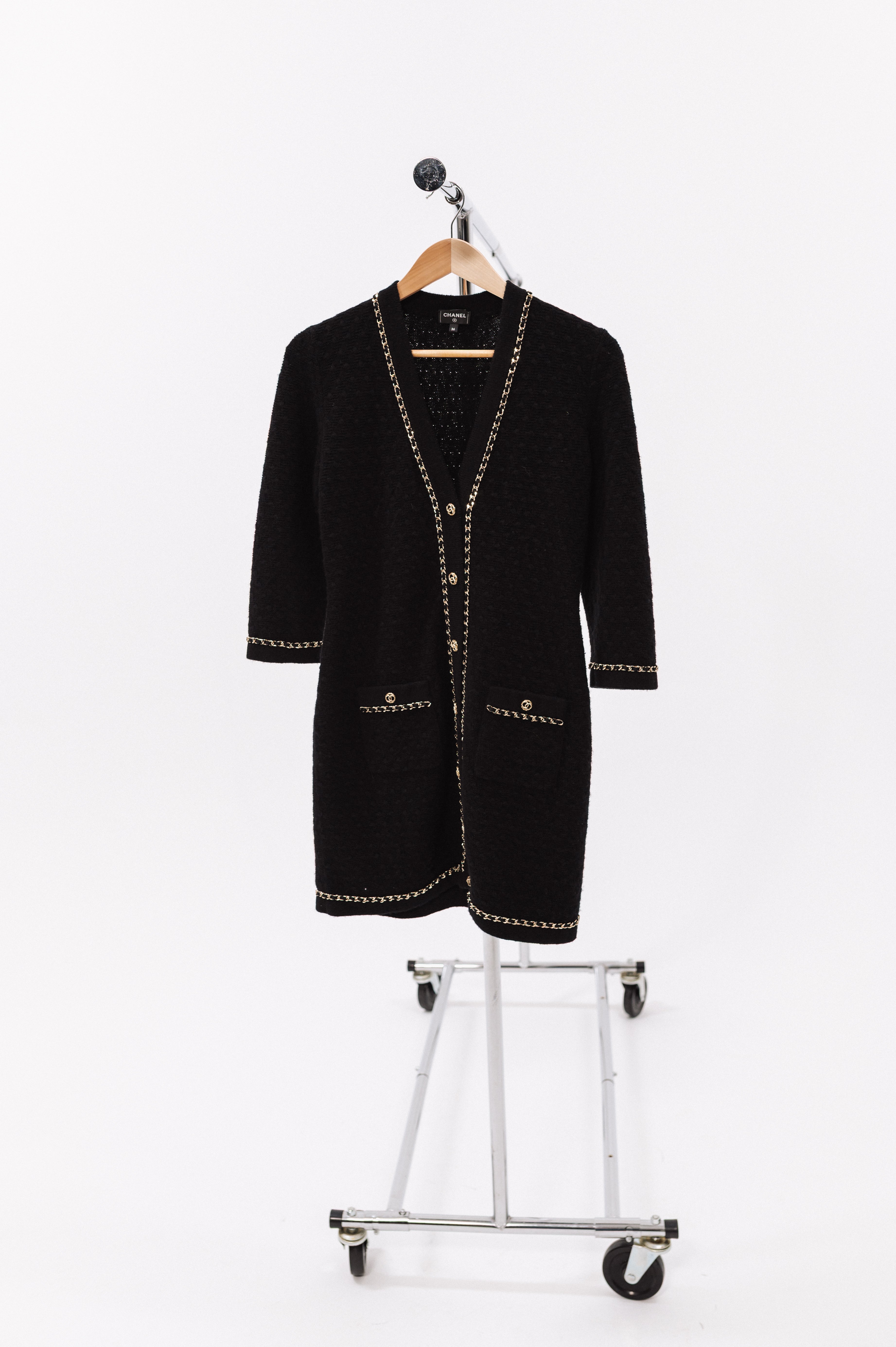 Chanel Woven Cardigan