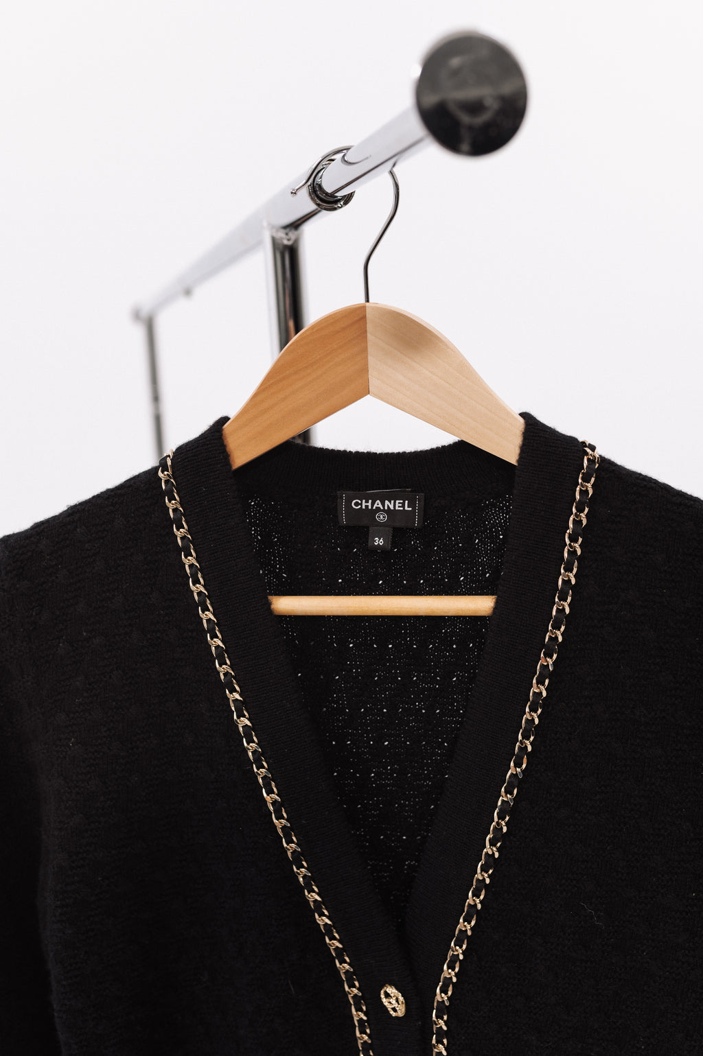Chanel Woven Cardigan