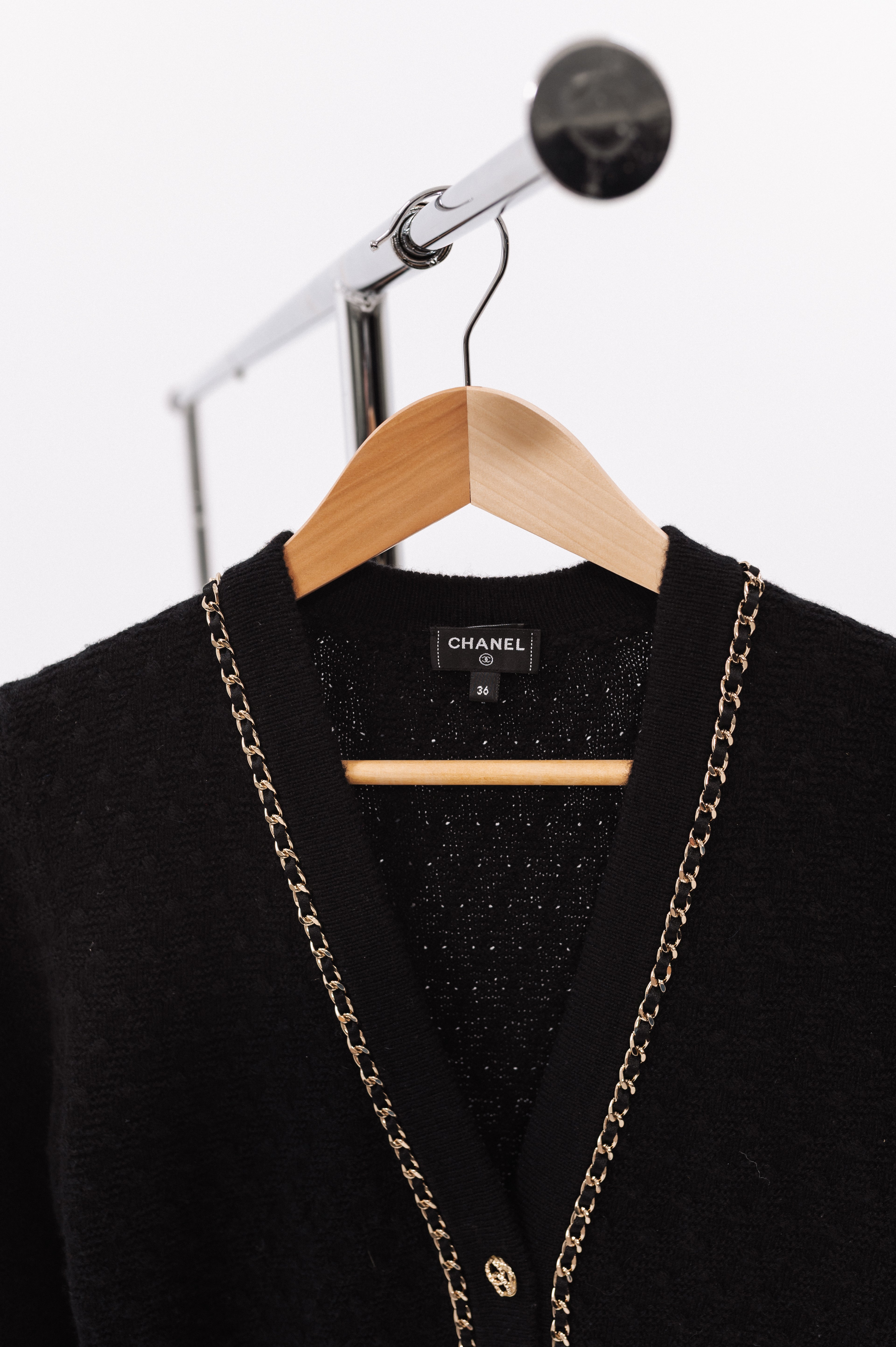 Chanel Woven Cardigan