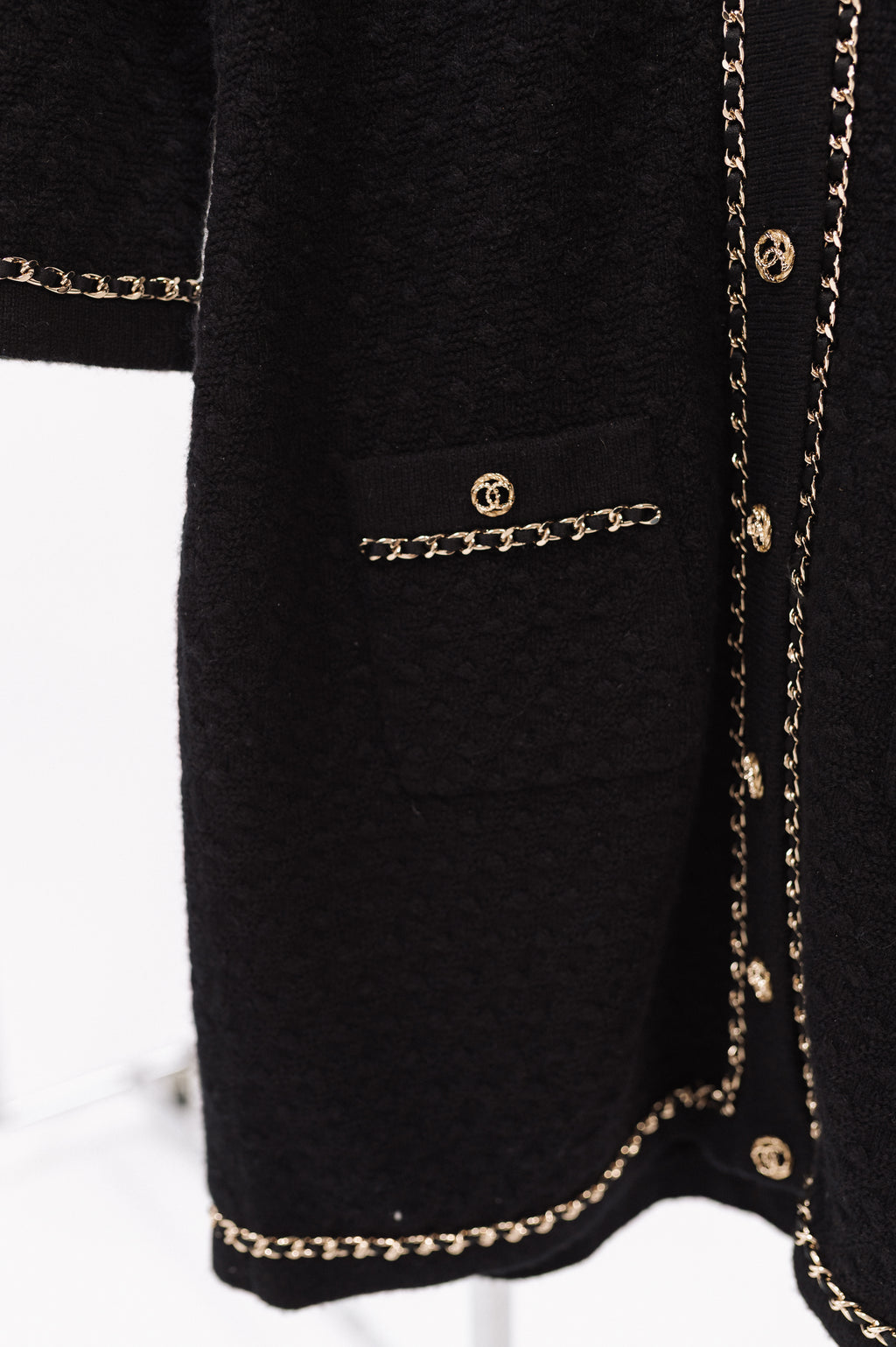 Chanel Woven Cardigan