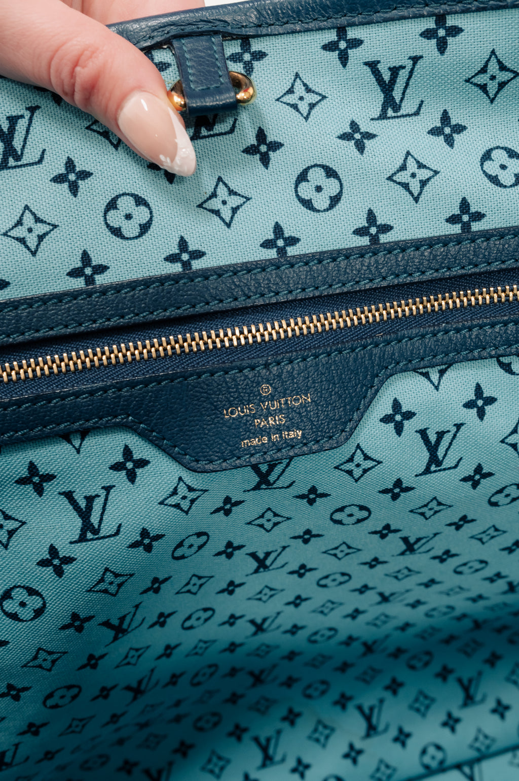 Louis Vuitton Multi-Color Beach Scene Tote