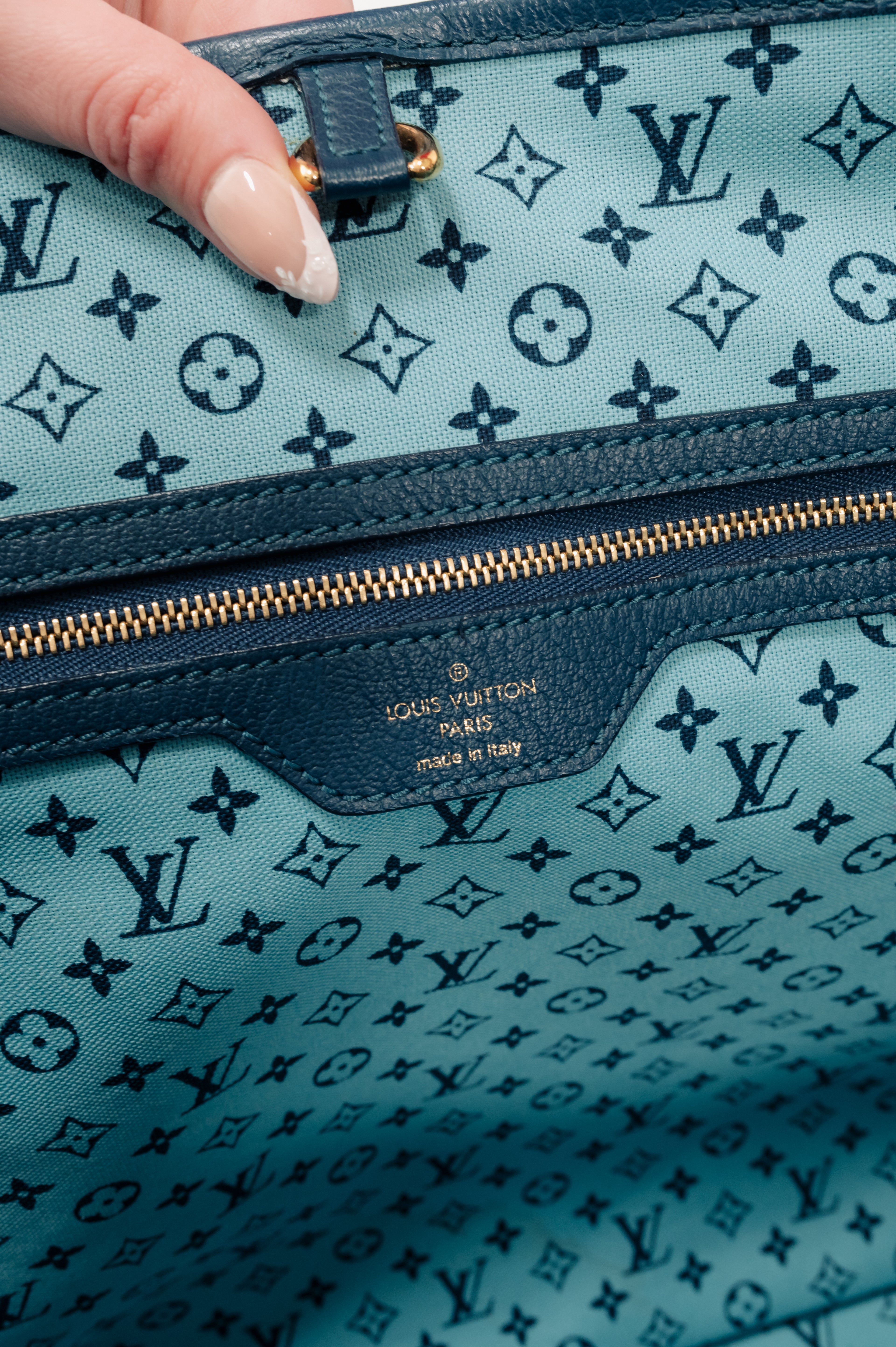 Louis Vuitton Multi-Color Beach Scene Tote