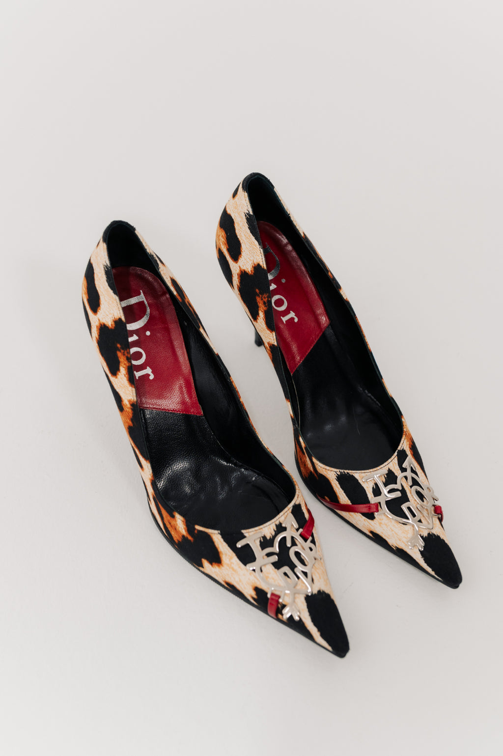 Christian Dior Cheetah Print Heels