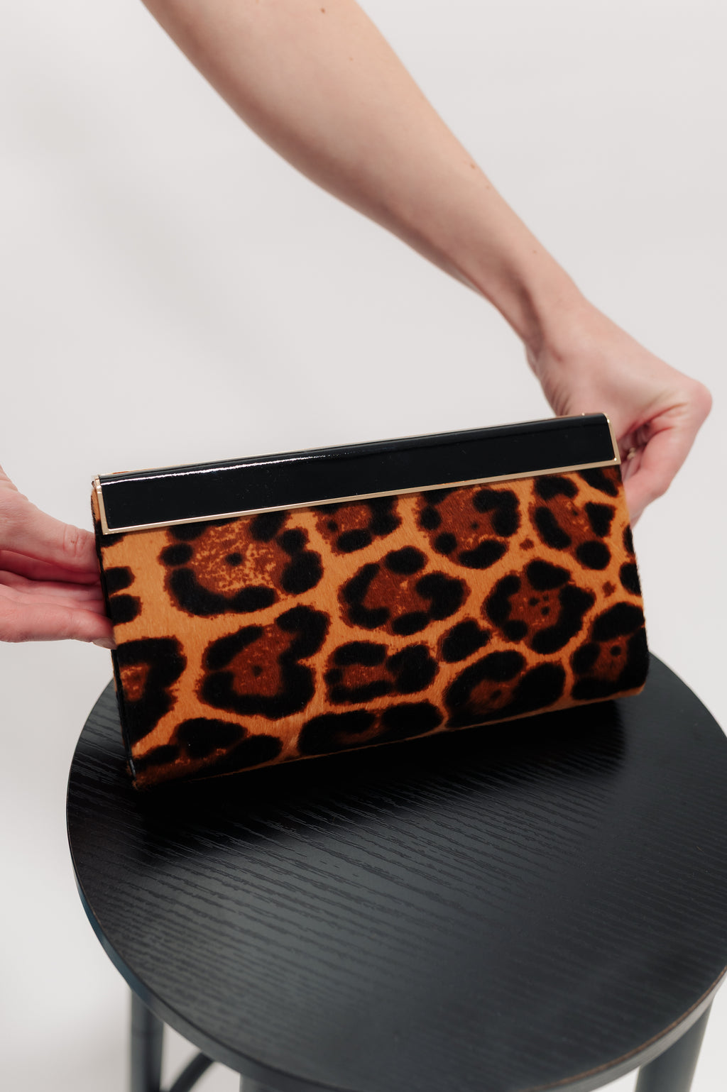 Jimmy Choo Cheetah Print Clutch