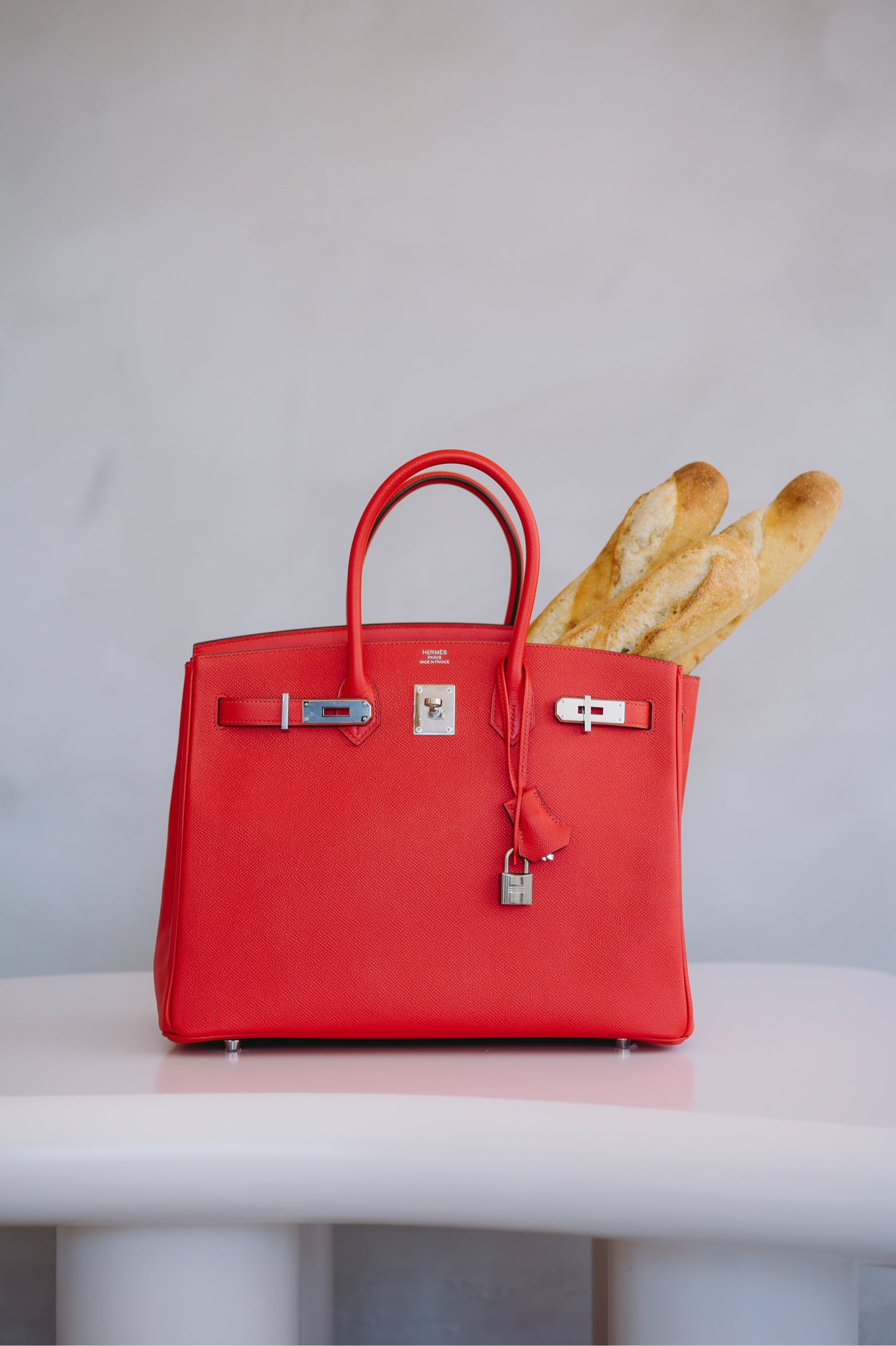 Hermes Red Birkin