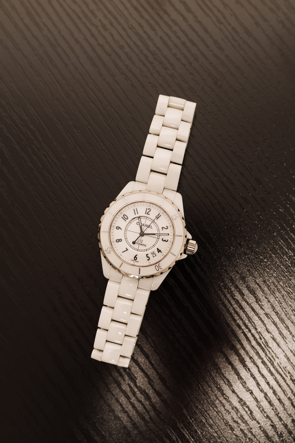 Chanel White J-12 Sport Wristwatch