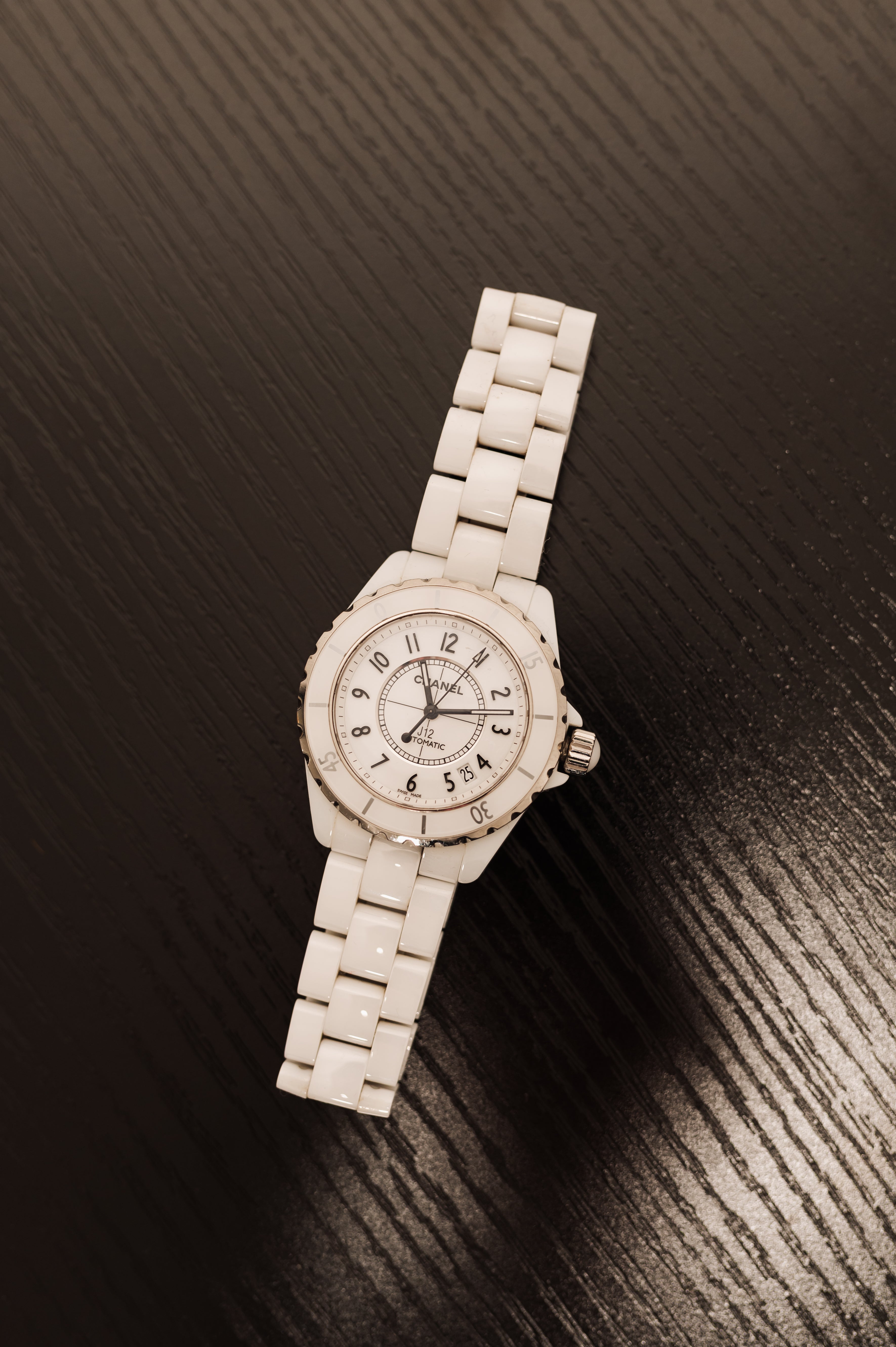 Chanel White J-12 Sport Wristwatch