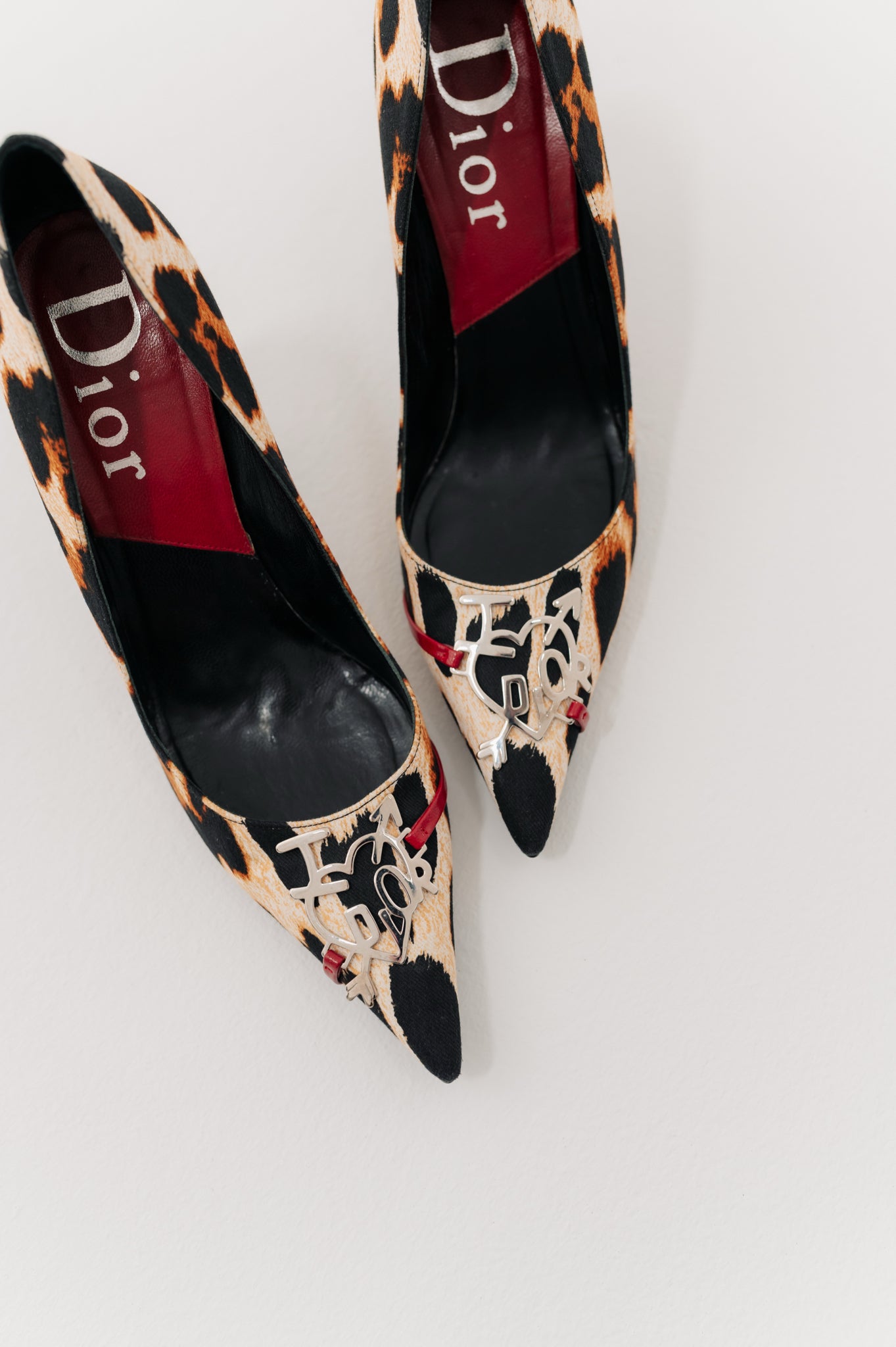 Christian Dior Cheetah Print Heels