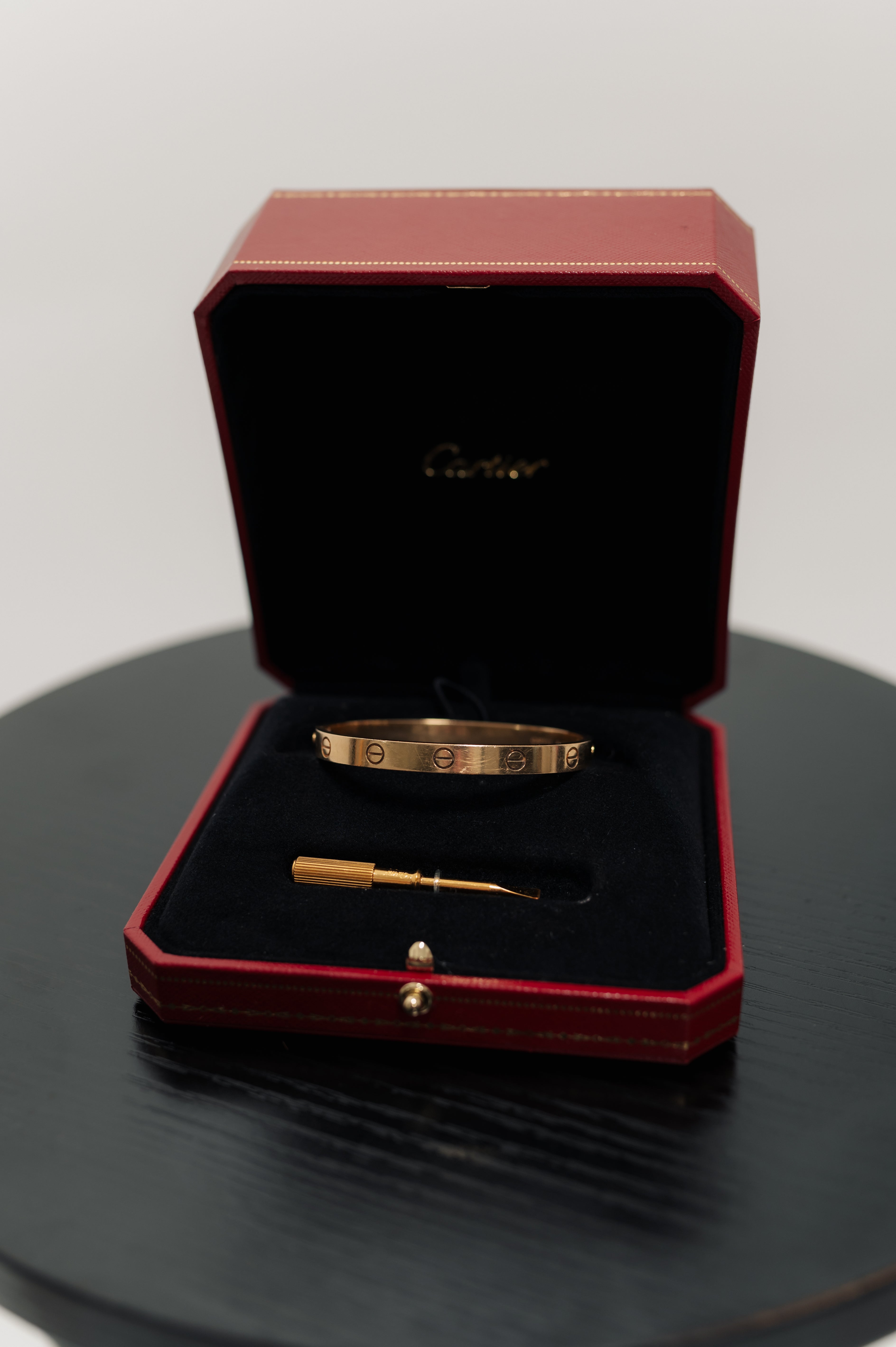 Cartier "Love" 18K Gold Bracelet-